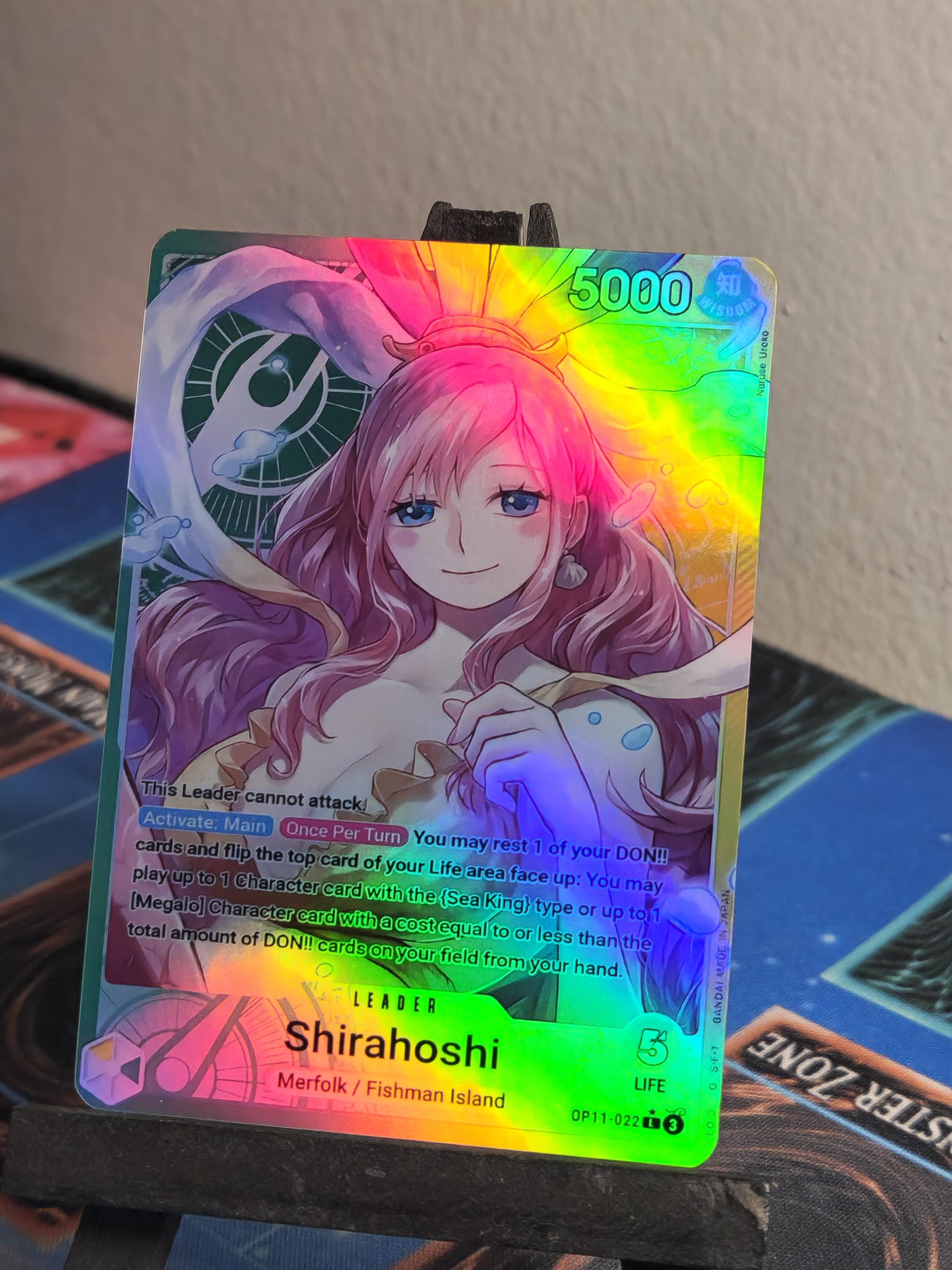 Shirahoshi Leader Alt Art OP11-022 One Piece Proxy