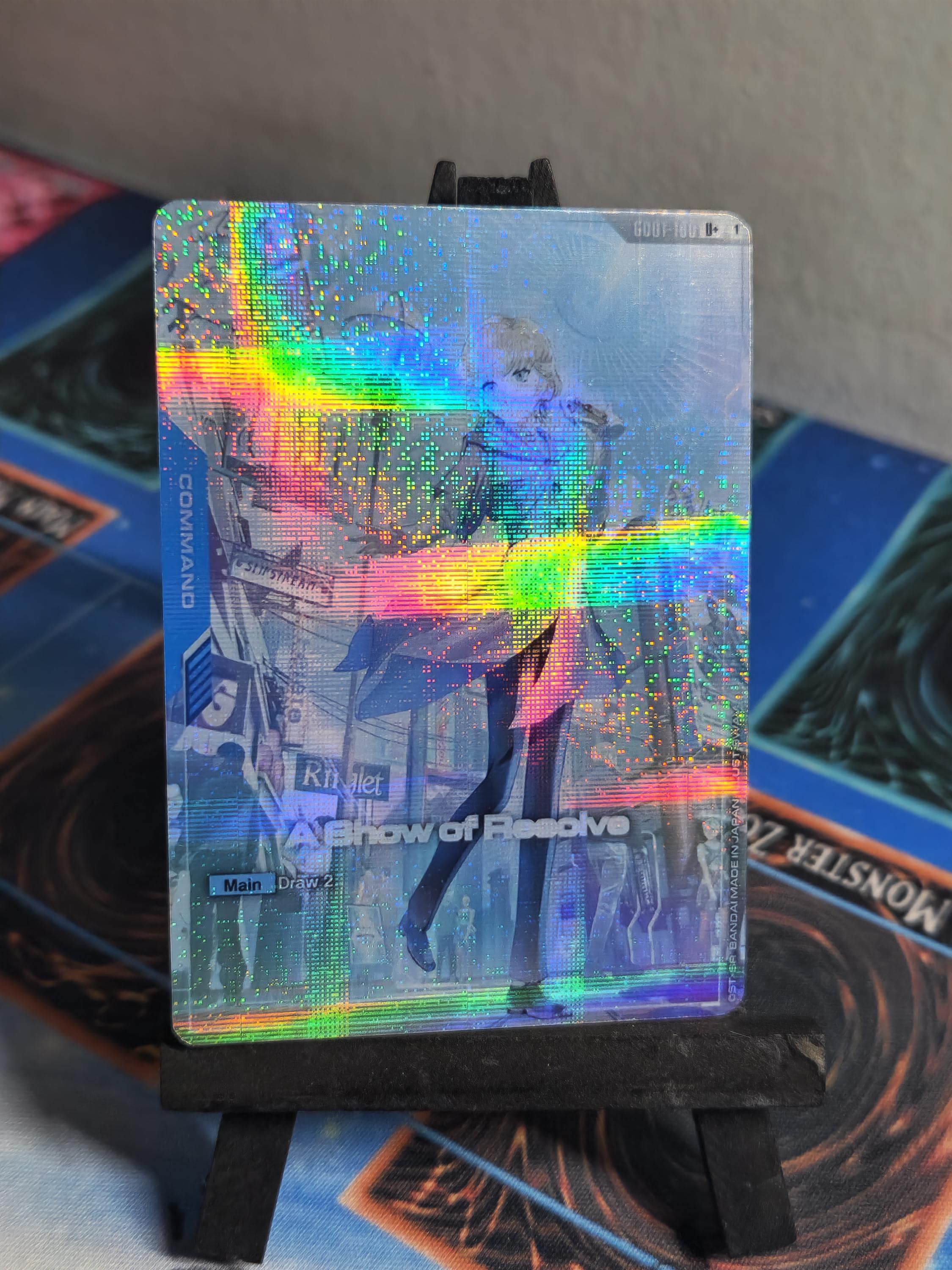 A Show of Resolve gd01-100 U+ Gundam tcg proxy