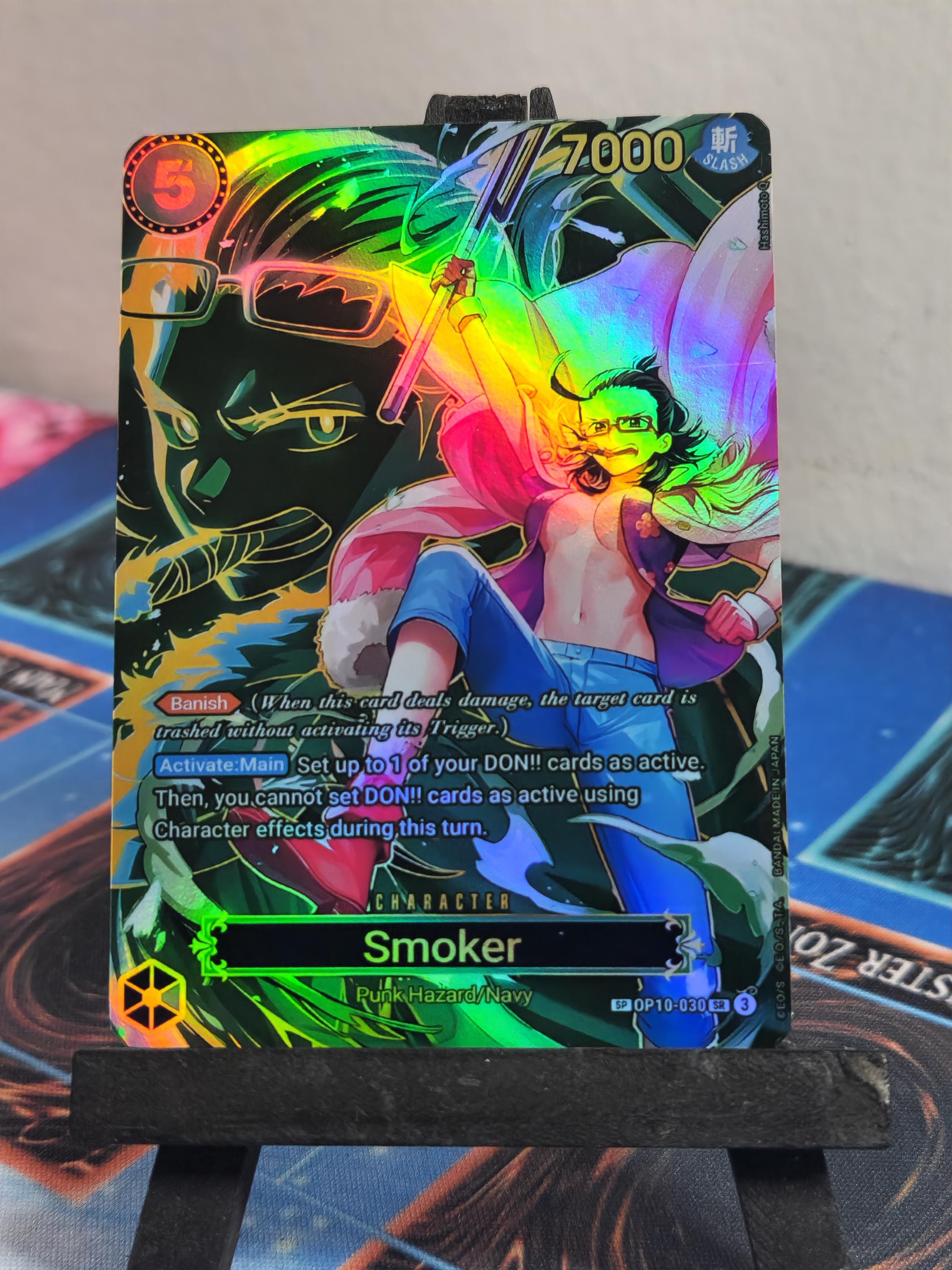 Smoker SP alt art  OP10-030 One Piece Proxy op13