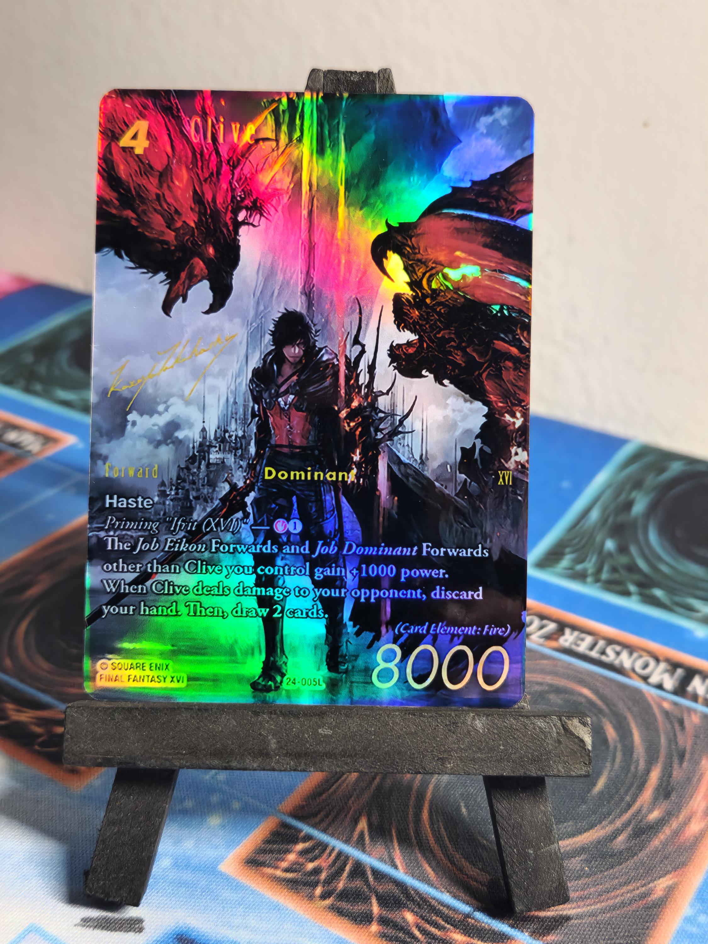 Clive alt art 24-005L Final Fantasy proxy