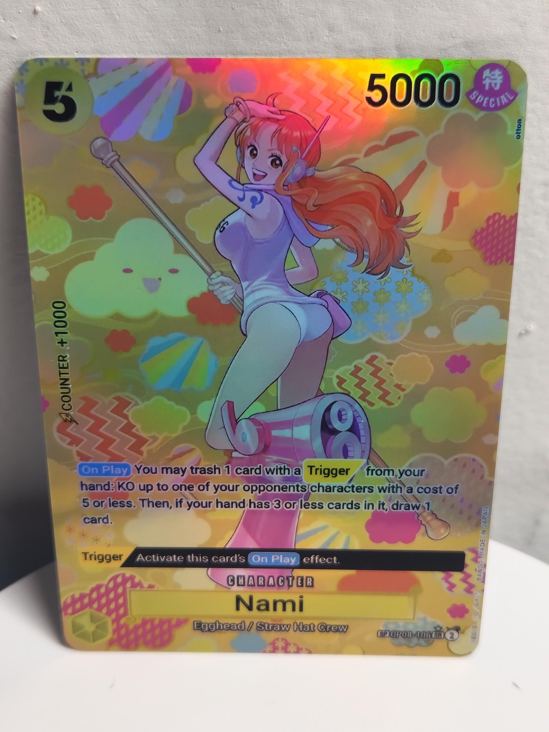 Nami SP alt art op08-106 One Piece Proxy