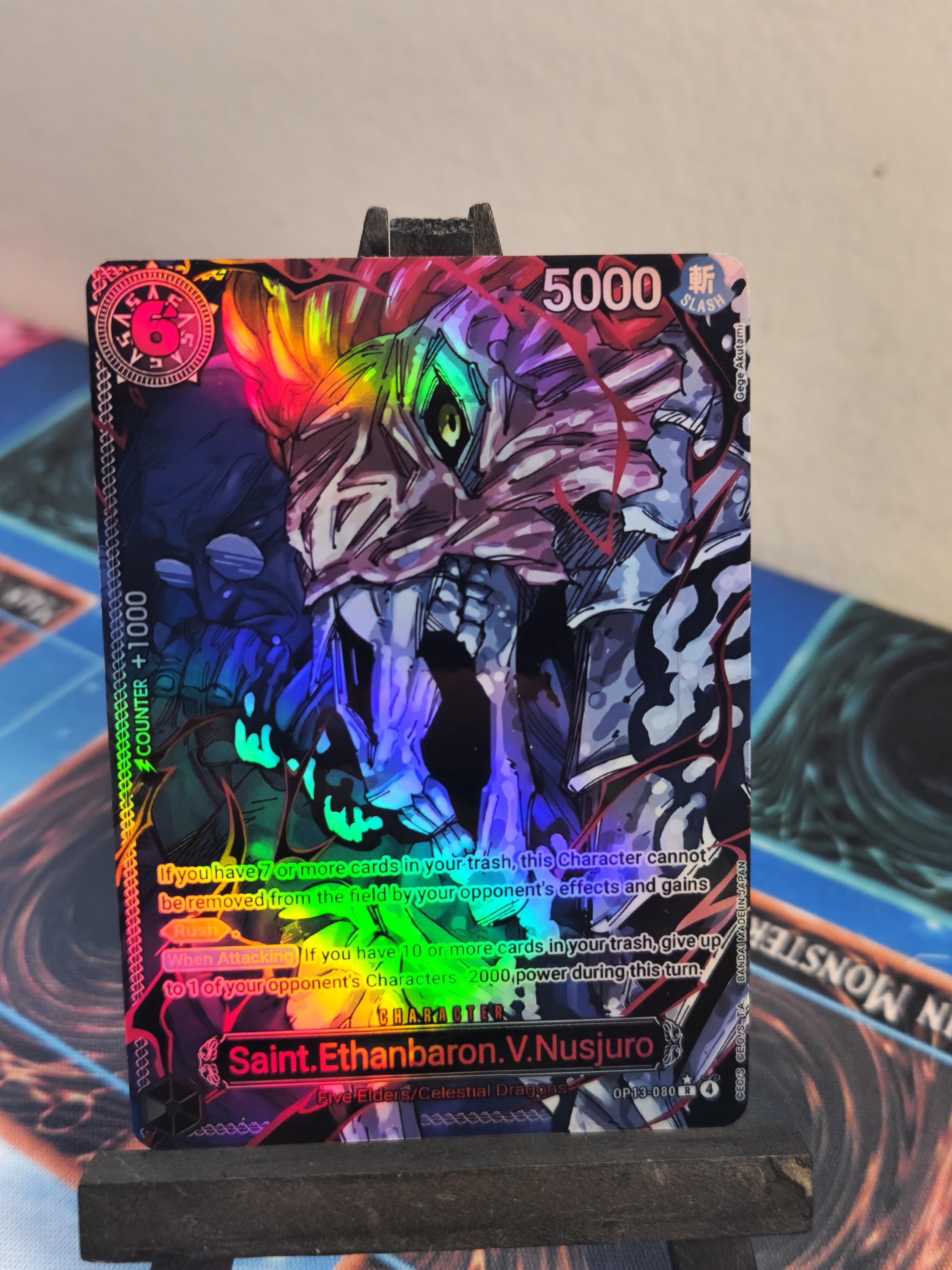 Saint Ethanbaron V Nusjuro alt art op13-080 One Piece proxy