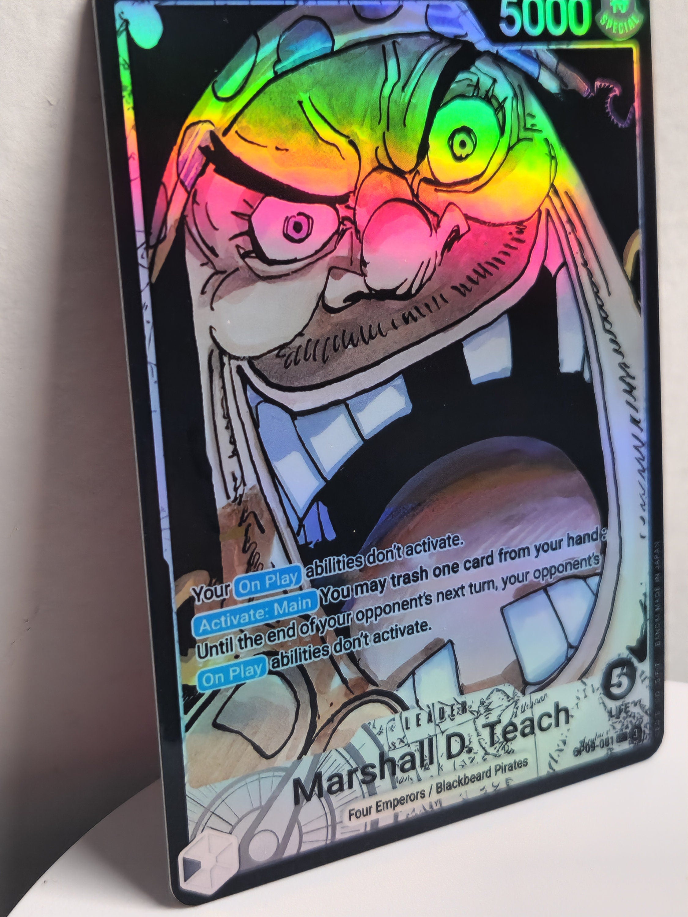 Marshall D Teach Leader  op09-081 One Piece Proxy