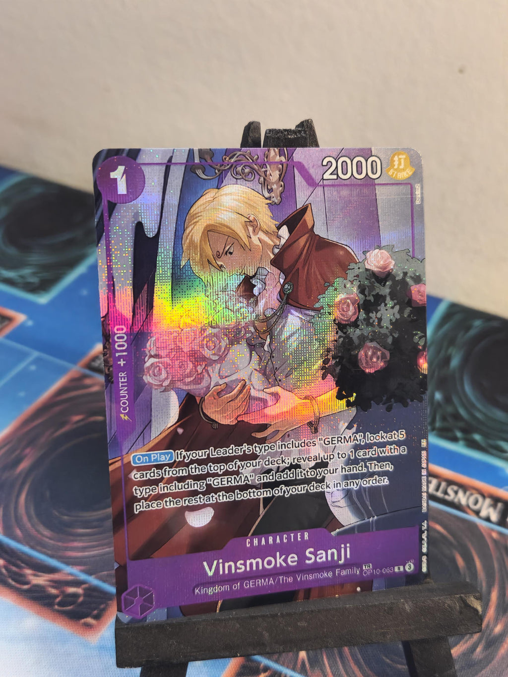 Vinsmoke Sanji Treasure Rare alt art op10-063 One Piece proxy