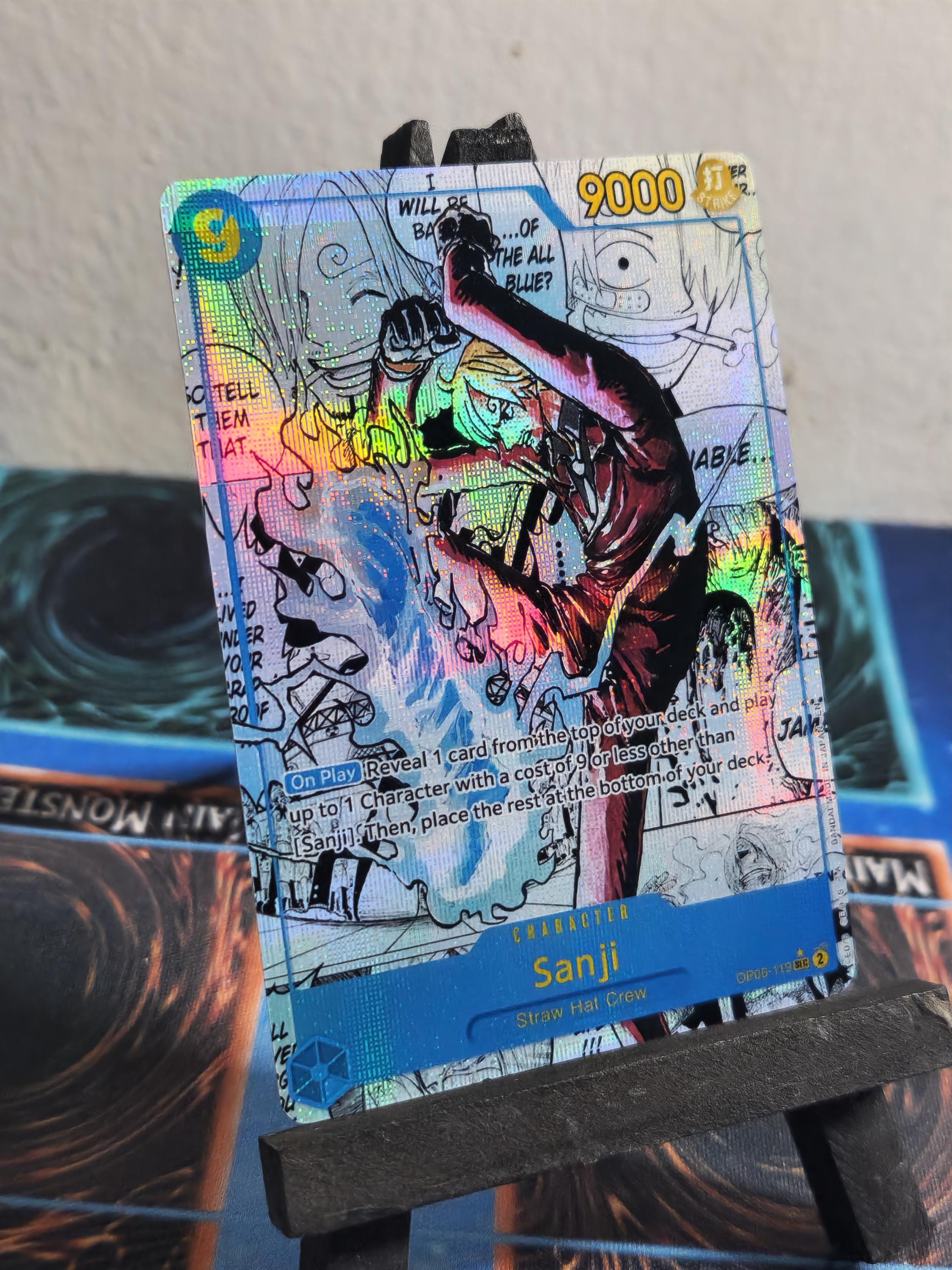 Sanji manga PRB 02 op06-119 One Piece Proxy