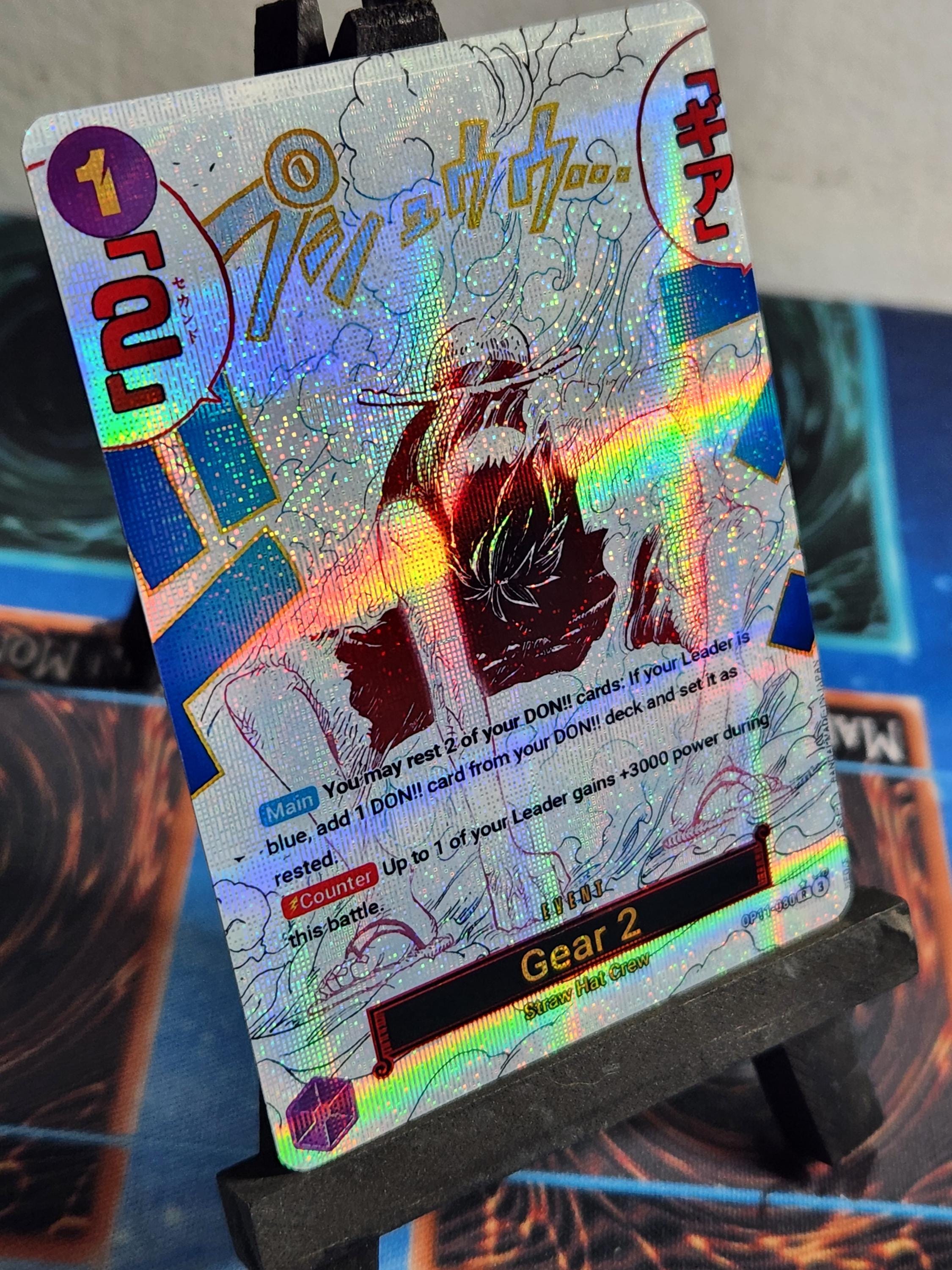 Gear 2 alt art OP11-080 One Piece Proxy