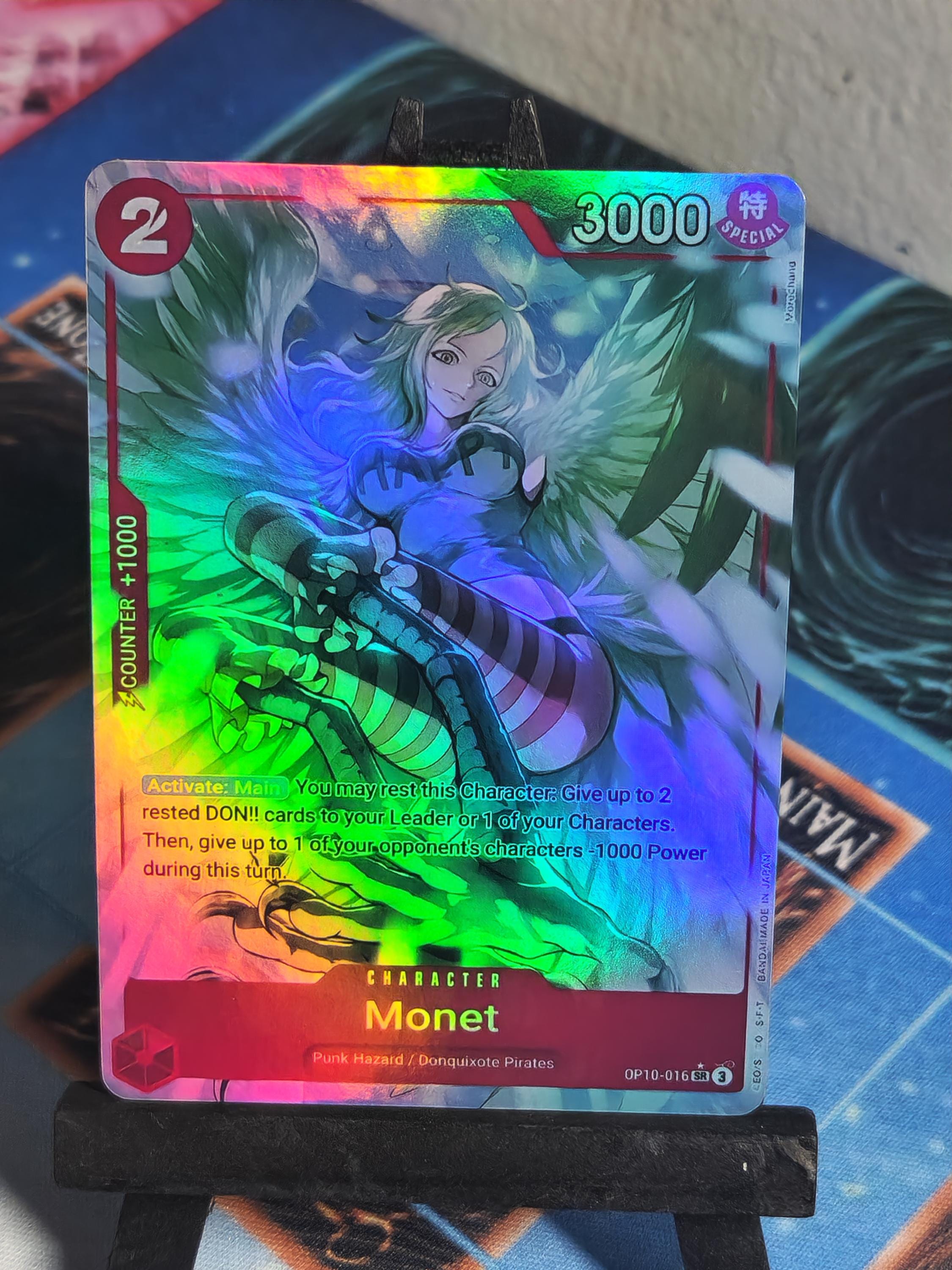 Monet alt art OP10-016 One Piece Proxy card