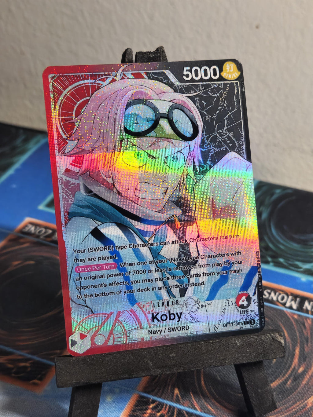 Koby Leader Alt Art OP11-001 One Piece Proxy