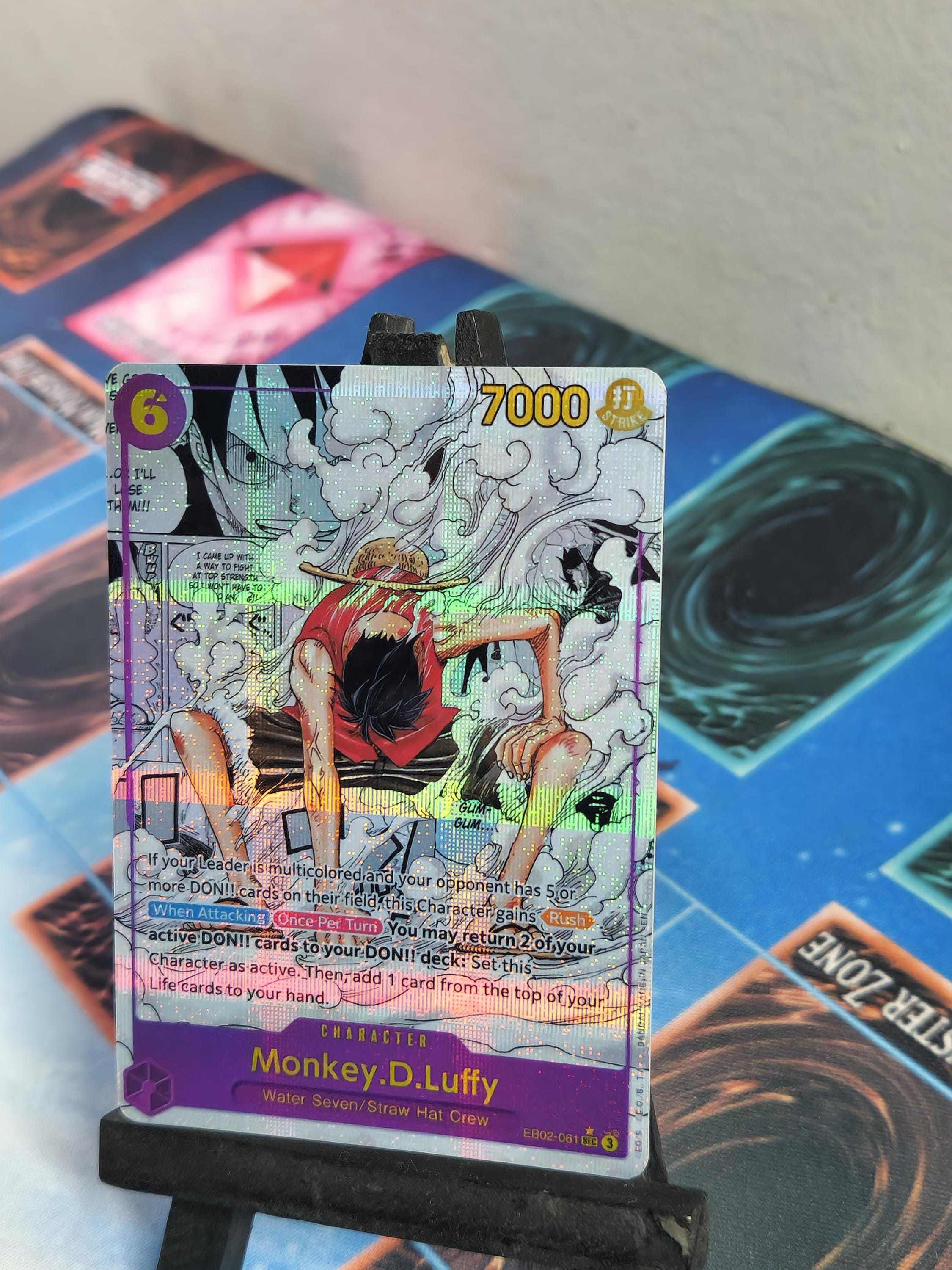 Monkey D Luffy Manga Rare EB02-061 One Piece Proxy