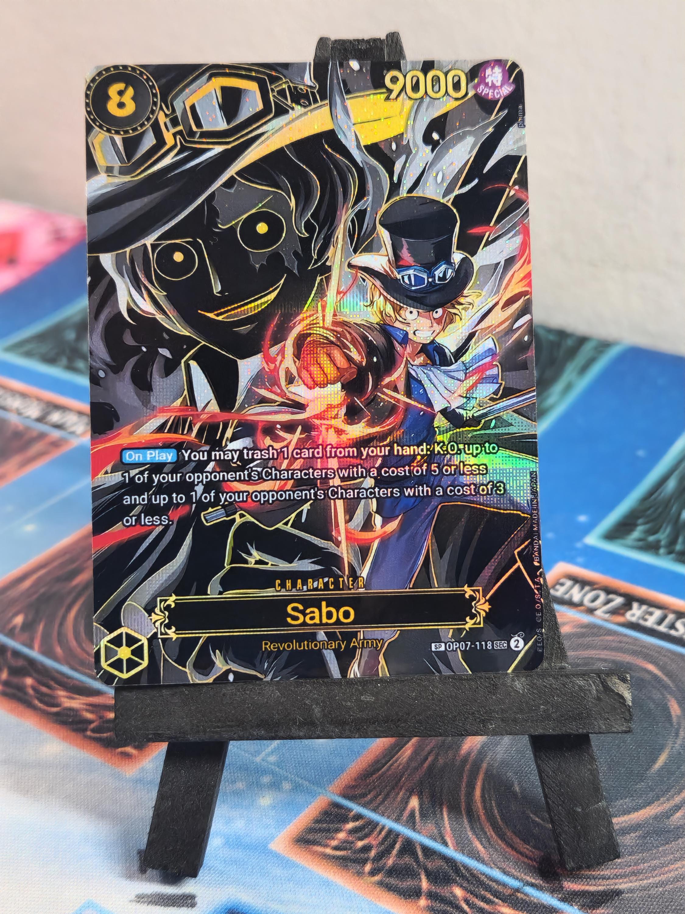 Sabo SP alt art op07-118 One Piece Proxy op13