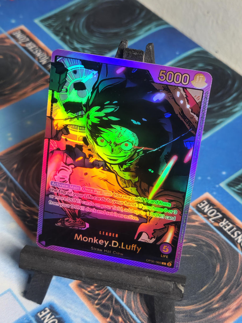 Monkey D Luffy Leader EB02 alt art OP05-060 One Piece proxy