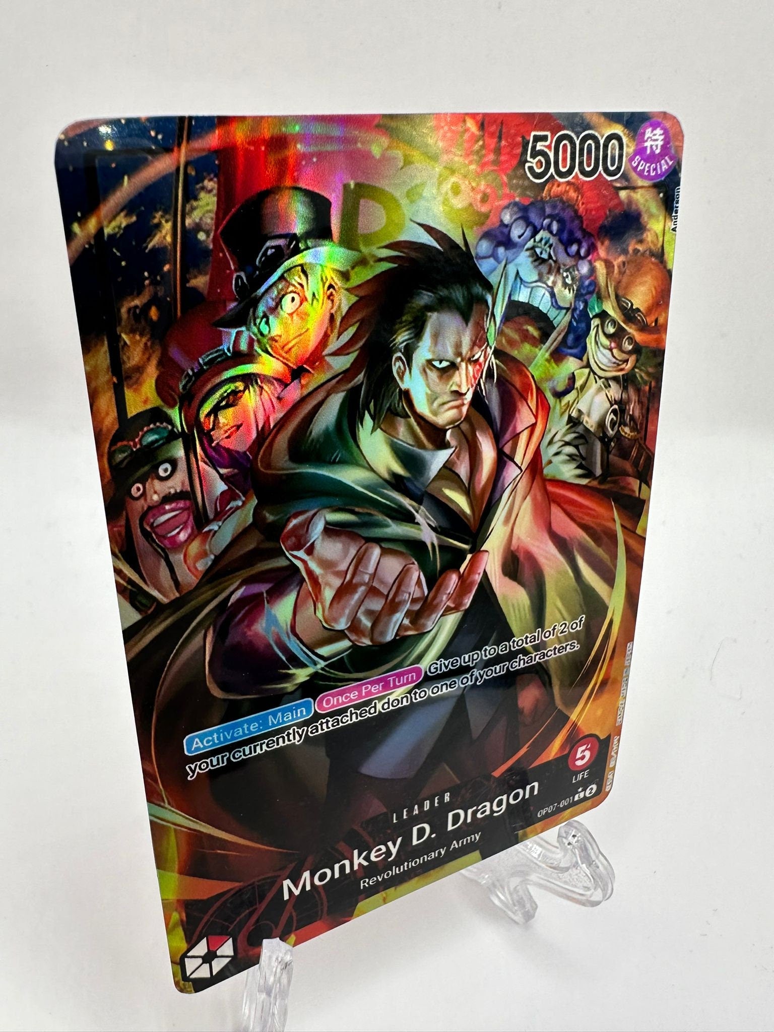 Monkey D. Dragon leader op07-001/proxy