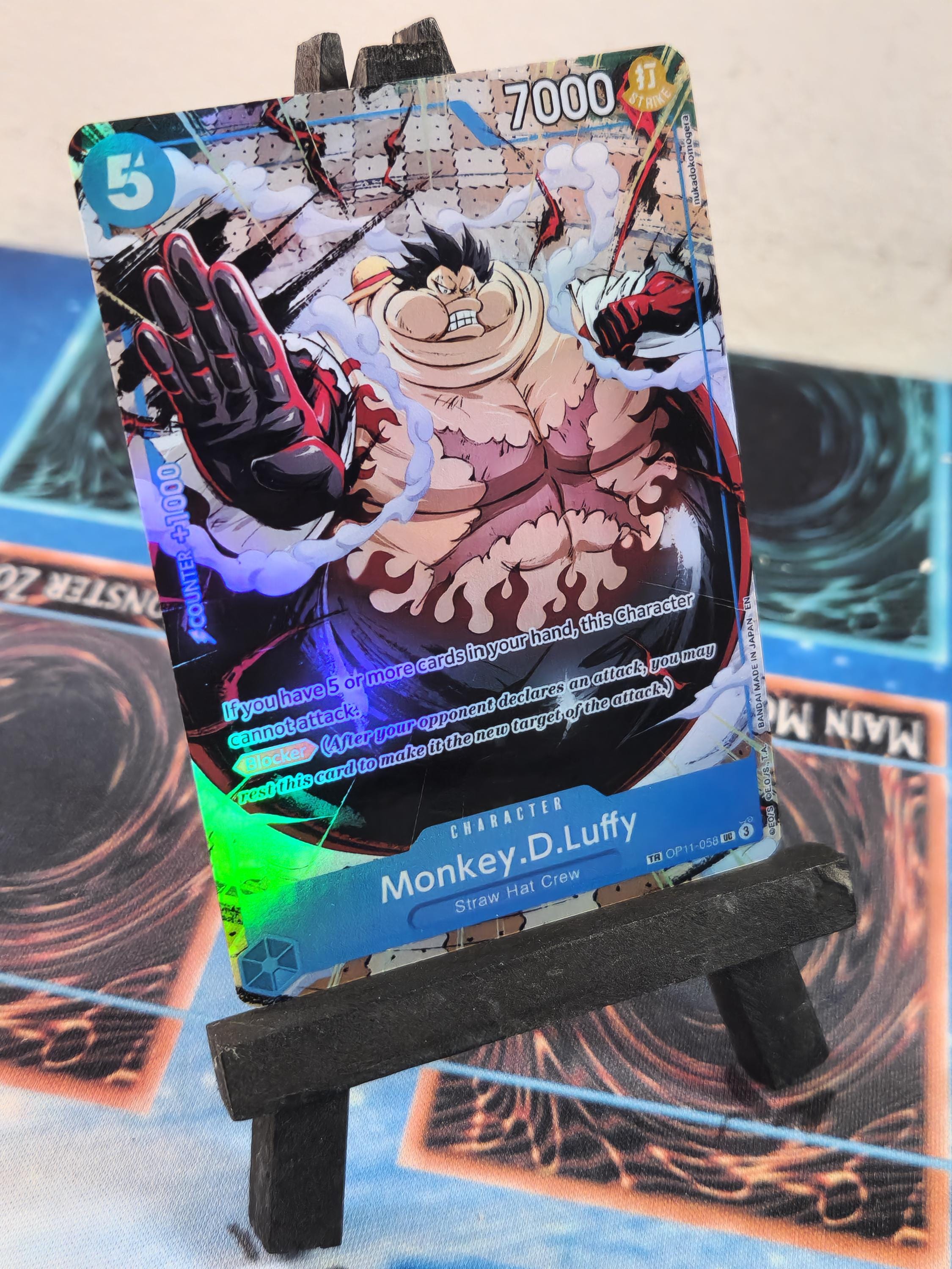 Monkey D Luffy Treasure Rare OP11-058 One Piece Proxy