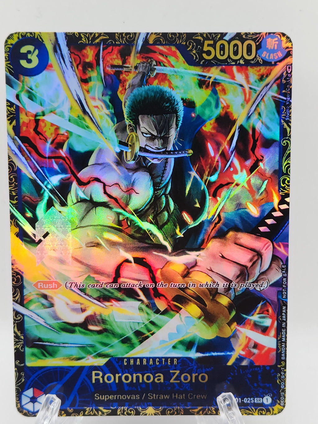 Zoro op01-025 championship art/proxy