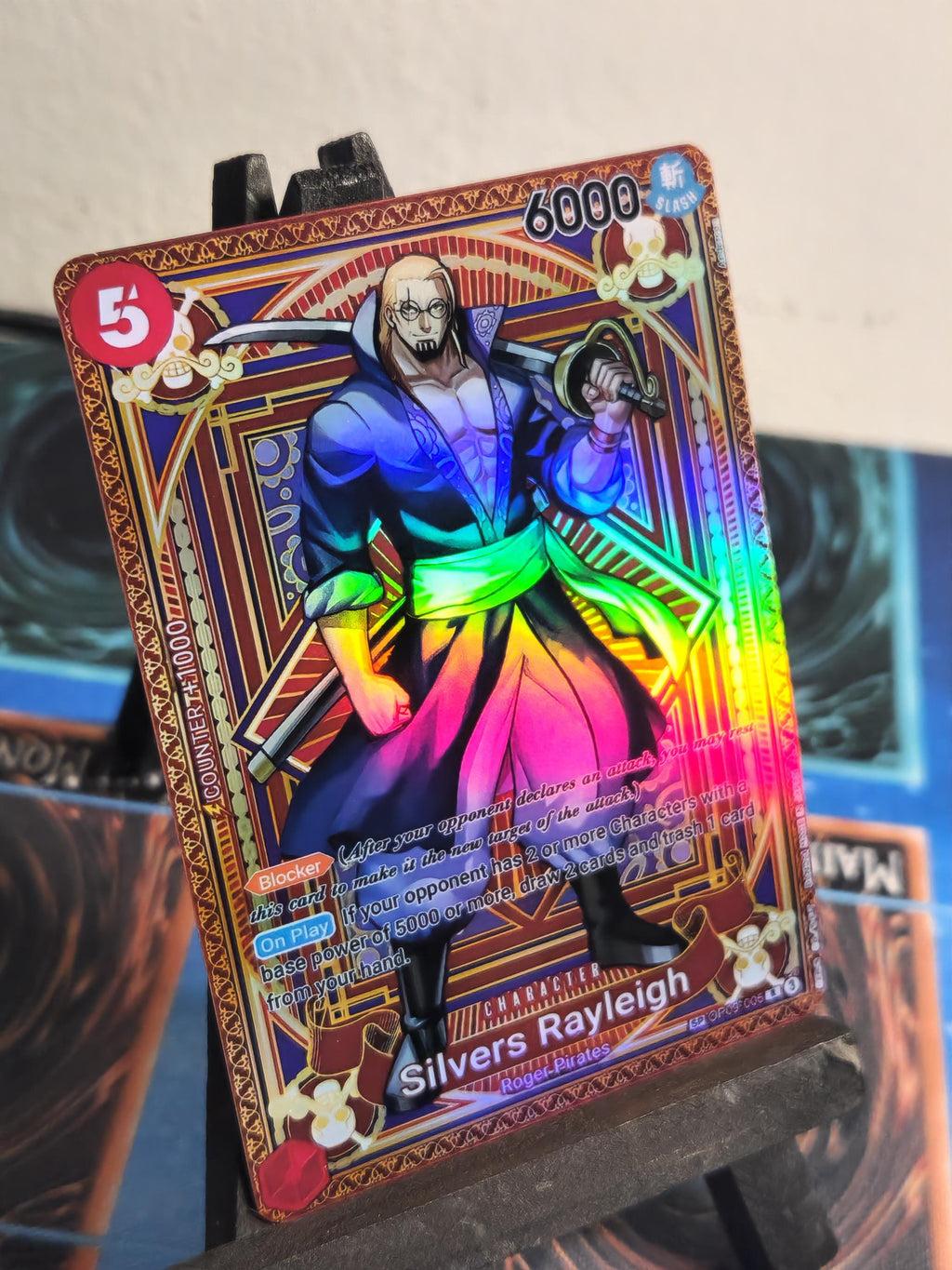 Silvers Rayleigh SP alt art OP09-005 One Piece Proxy