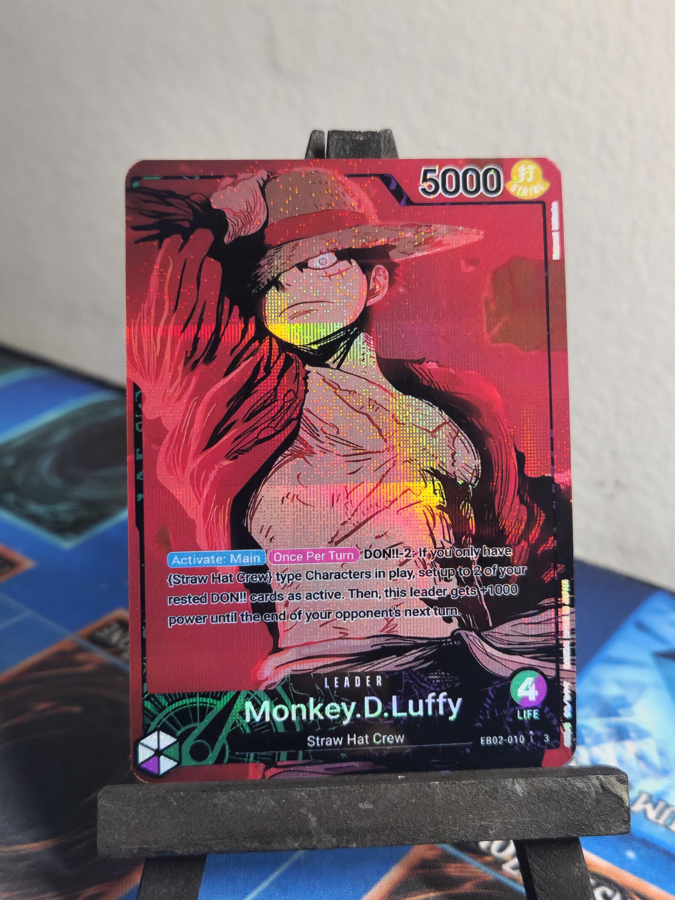 Monkey D Luffy Leader EB02-010 One Piece Proxy
