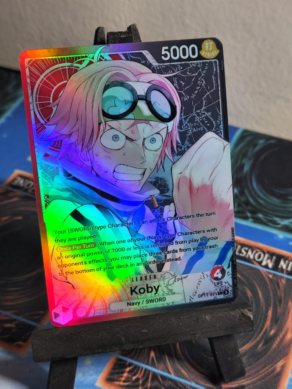 Koby Leader Alt Art OP11-001 One Piece Proxy