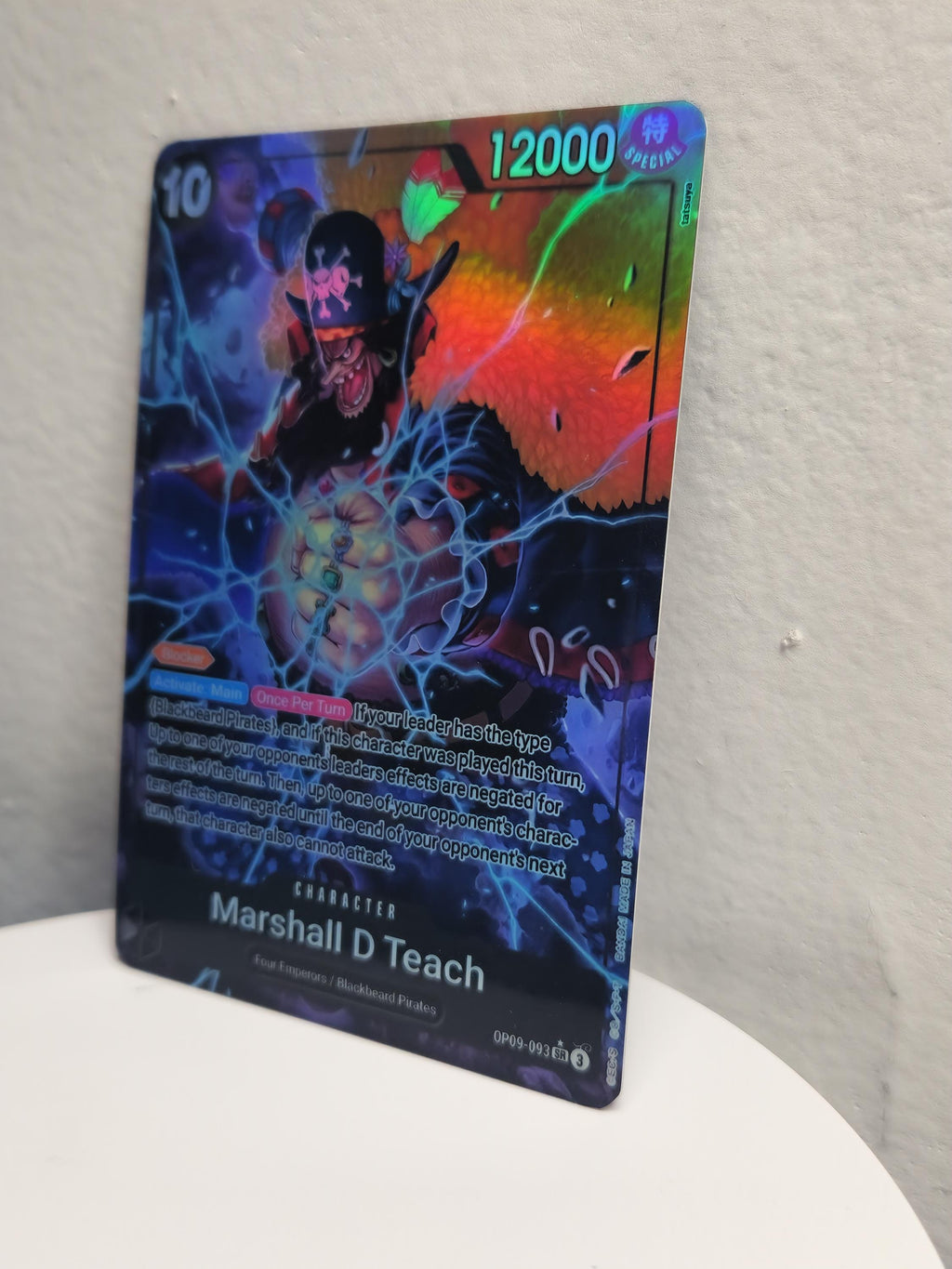 Marshall D Teach alt art op09-093 One Piece Proxy