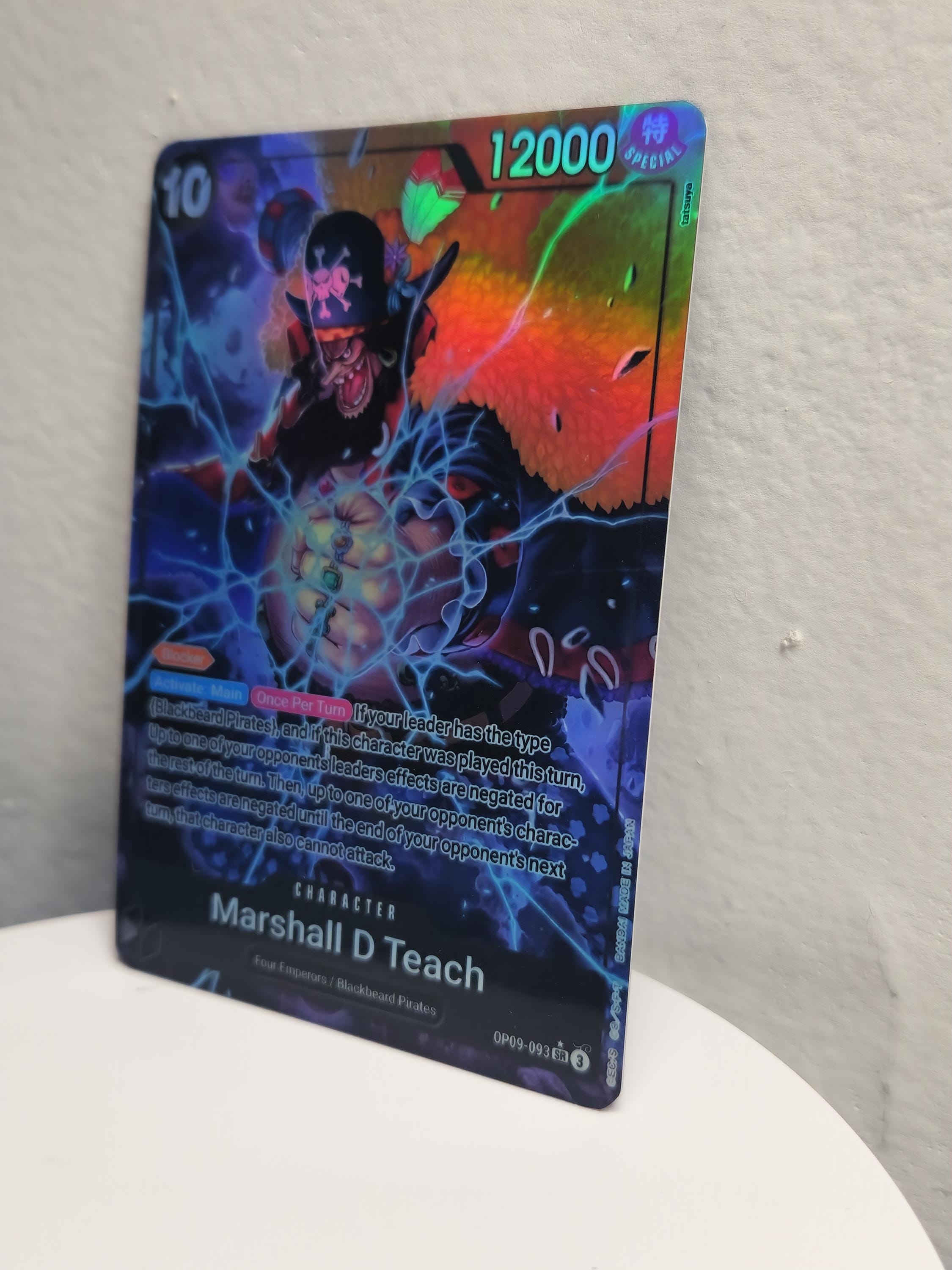 Marshall D Teach alt art op09-093 One Piece Proxy