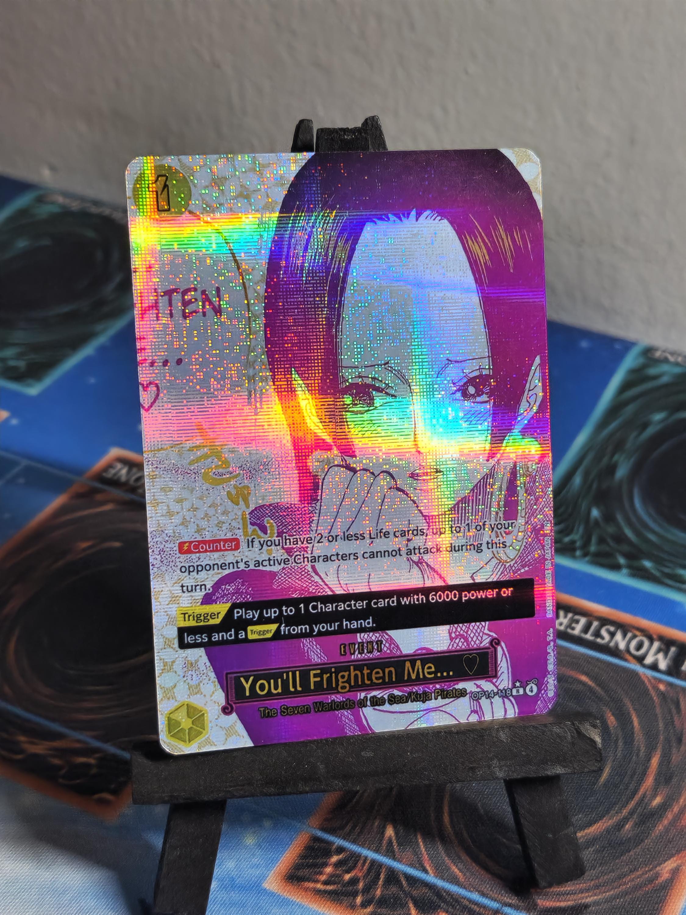 You'll Frighten Me alt art op14-118 One Piece proxy