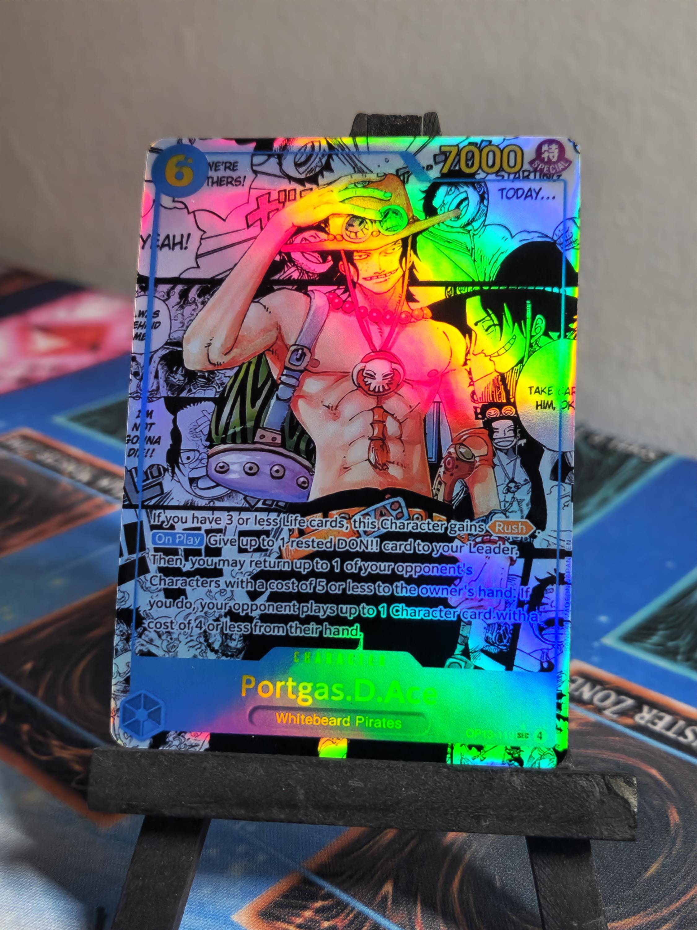 Portgas D Ace manga alt art op13-119 One Piece Proxy
