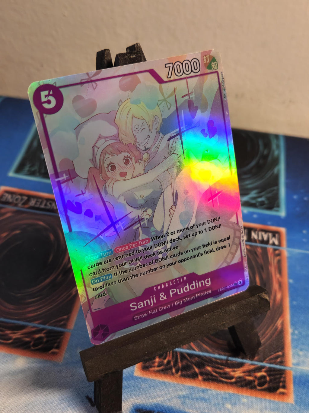 Sanji and Pudding alt art EB02-035 One Piece Proxy