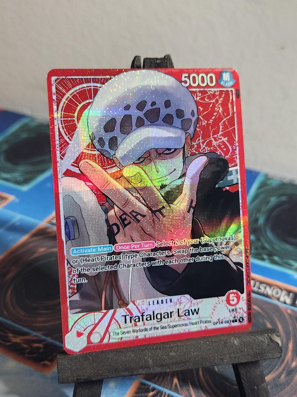 Trafalgar Law Leader Alt Art OP14-007 One Piece Proxy