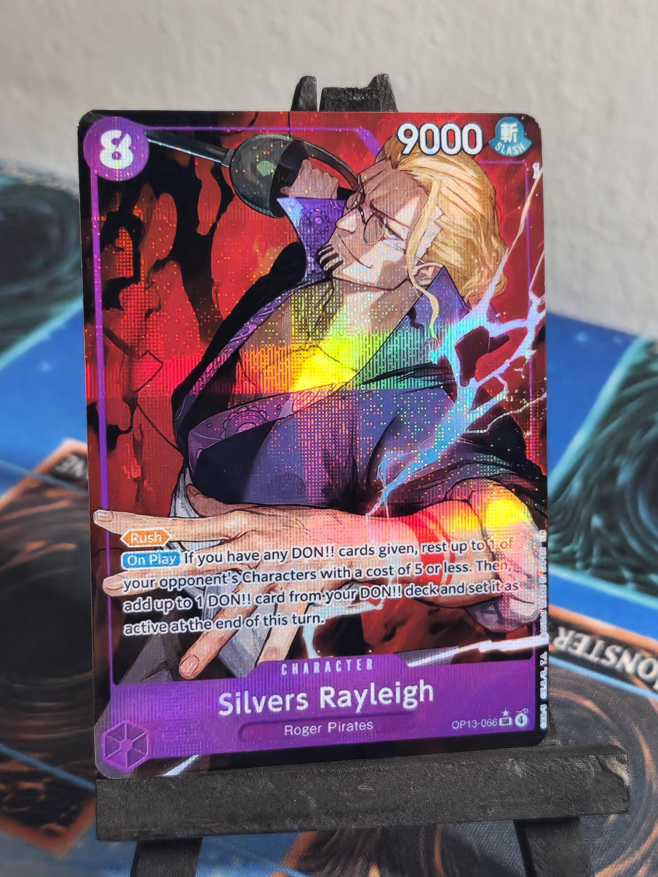 Silvers Rayleigh alt art op13-066 One Piece proxy