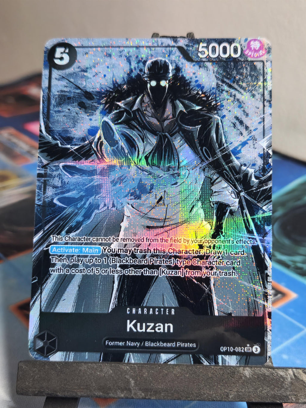 Kuzan alt art OP10-082 One Piece Proxy Card