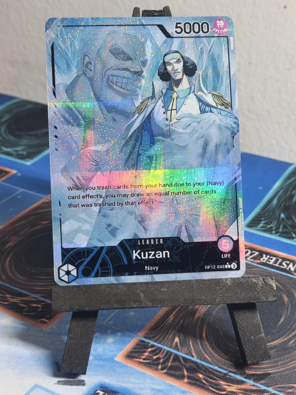 Kuzan Leader alt art op12-040 One Piece proxy