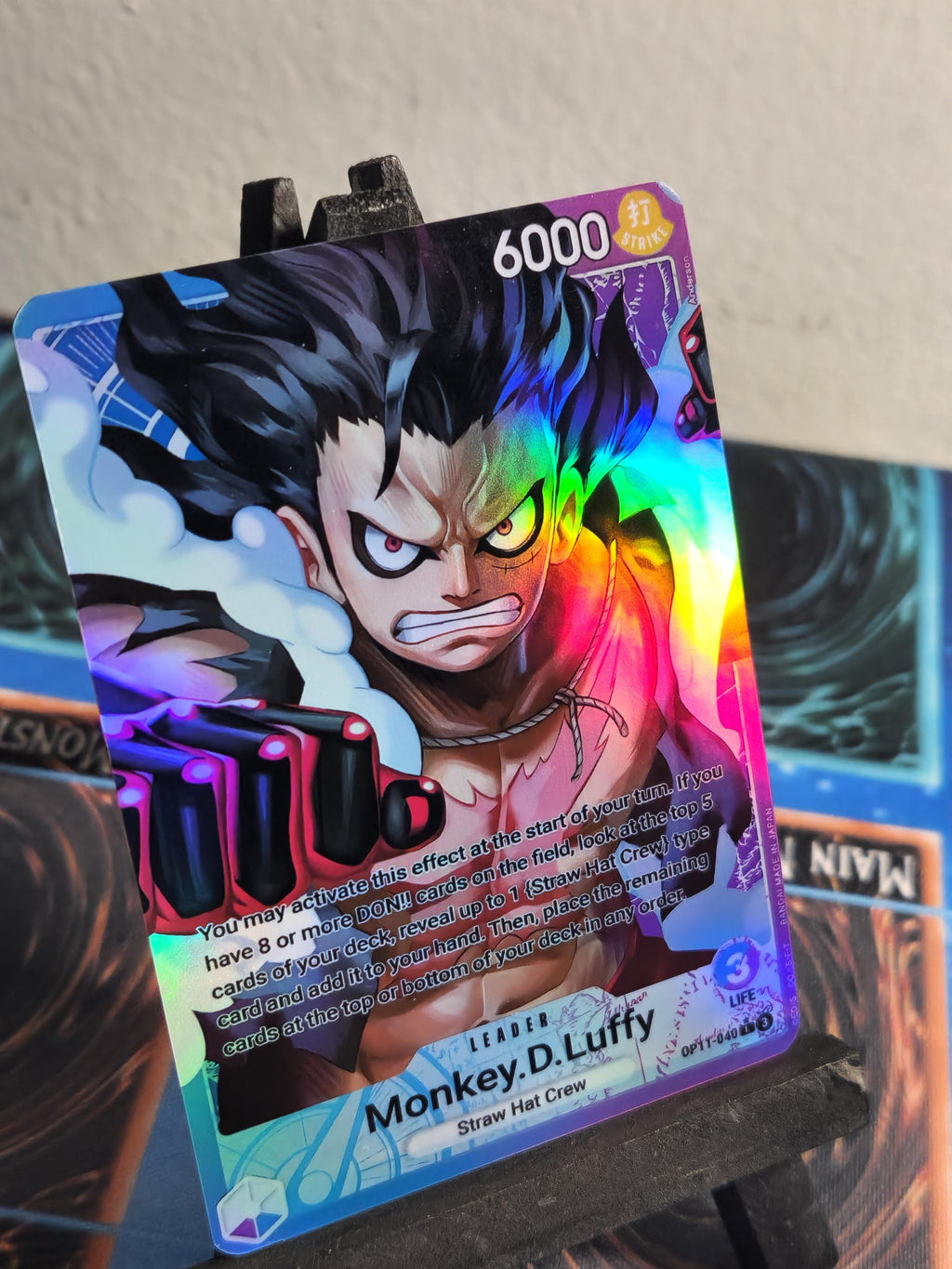 Monkey D Luffy Leader Alt Art OP11-040 One Piece Proxy