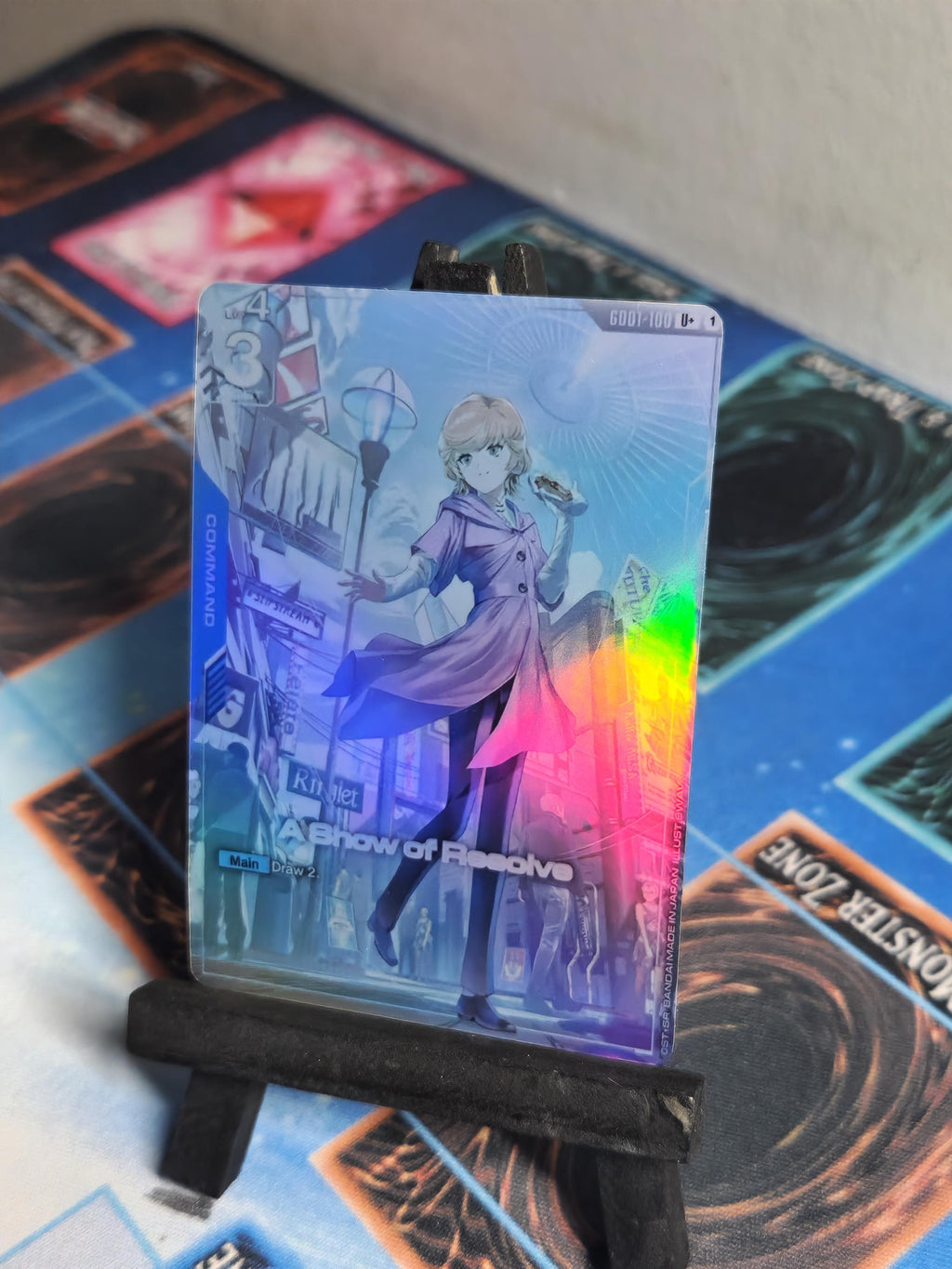 A Show of Resolve gd01-100 U+ Gundam tcg proxy