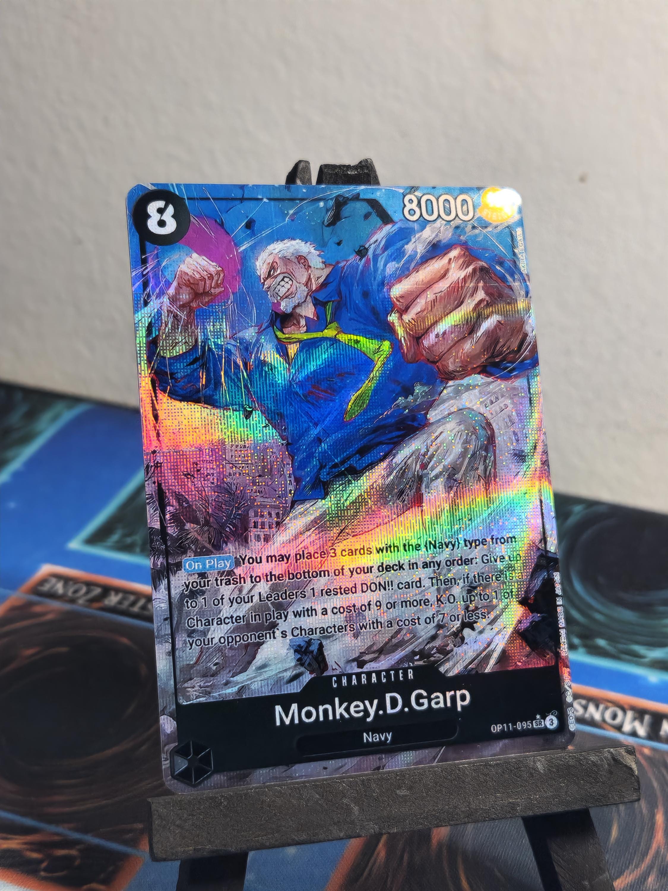 Monkey D Garp Alt Art OP11-095 One Piece Proxy