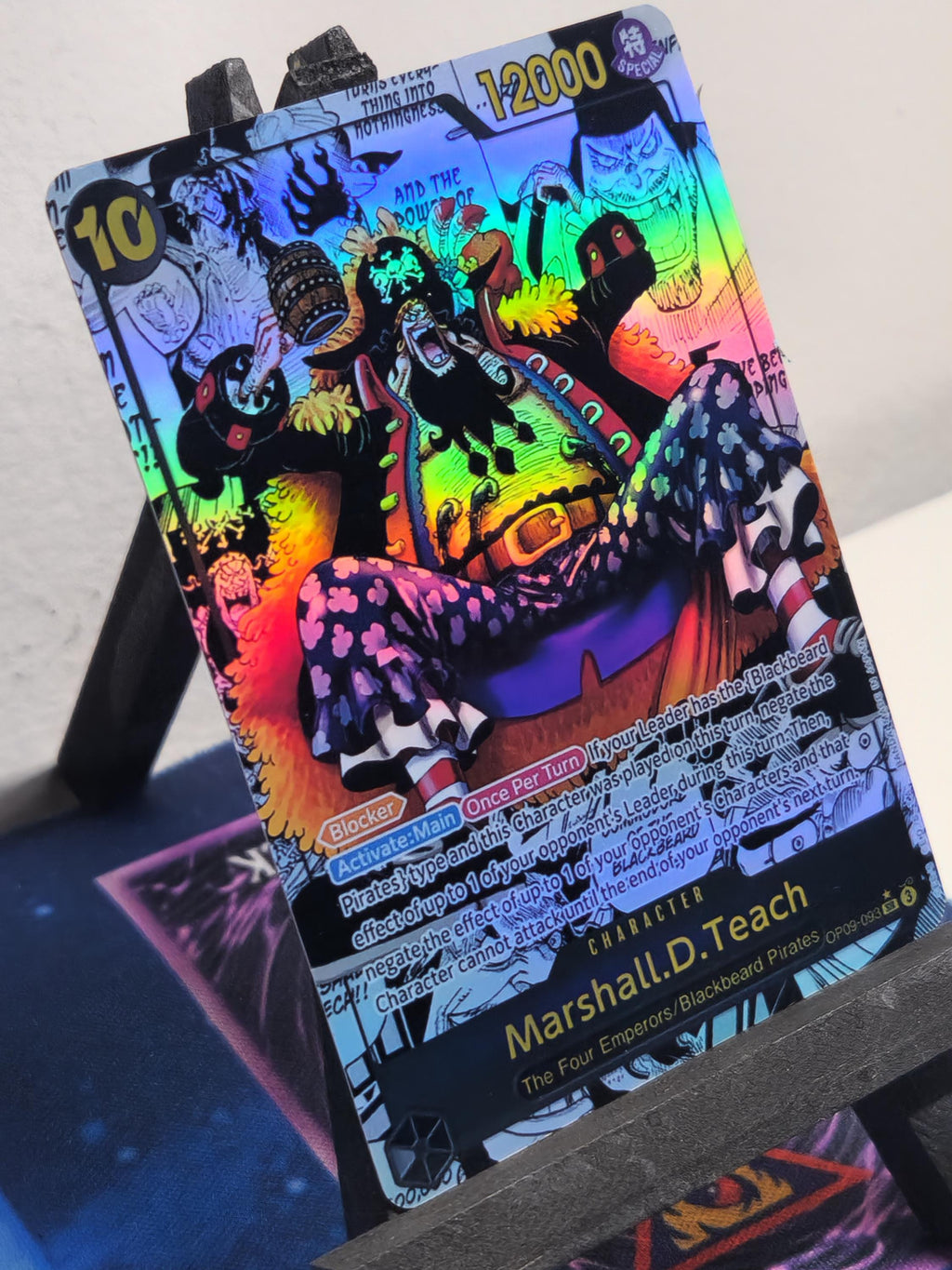 Marshall D Teach manga alt art op09-119 One Piece Proxy