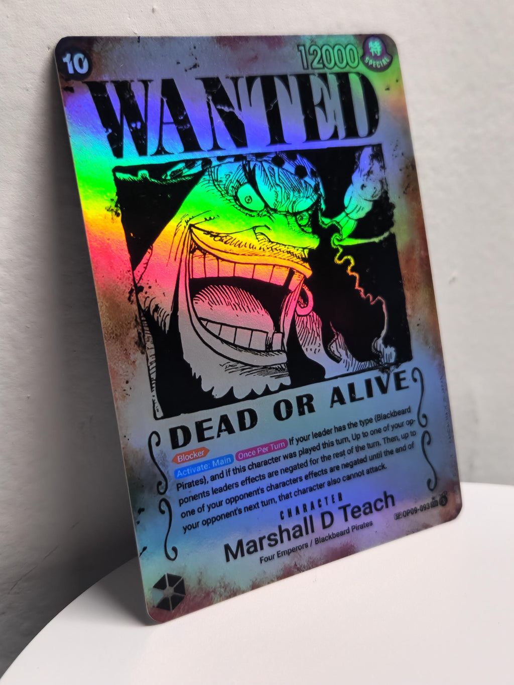 Marshall D Teach Wanted Poster op09-093 One Piece Proxy