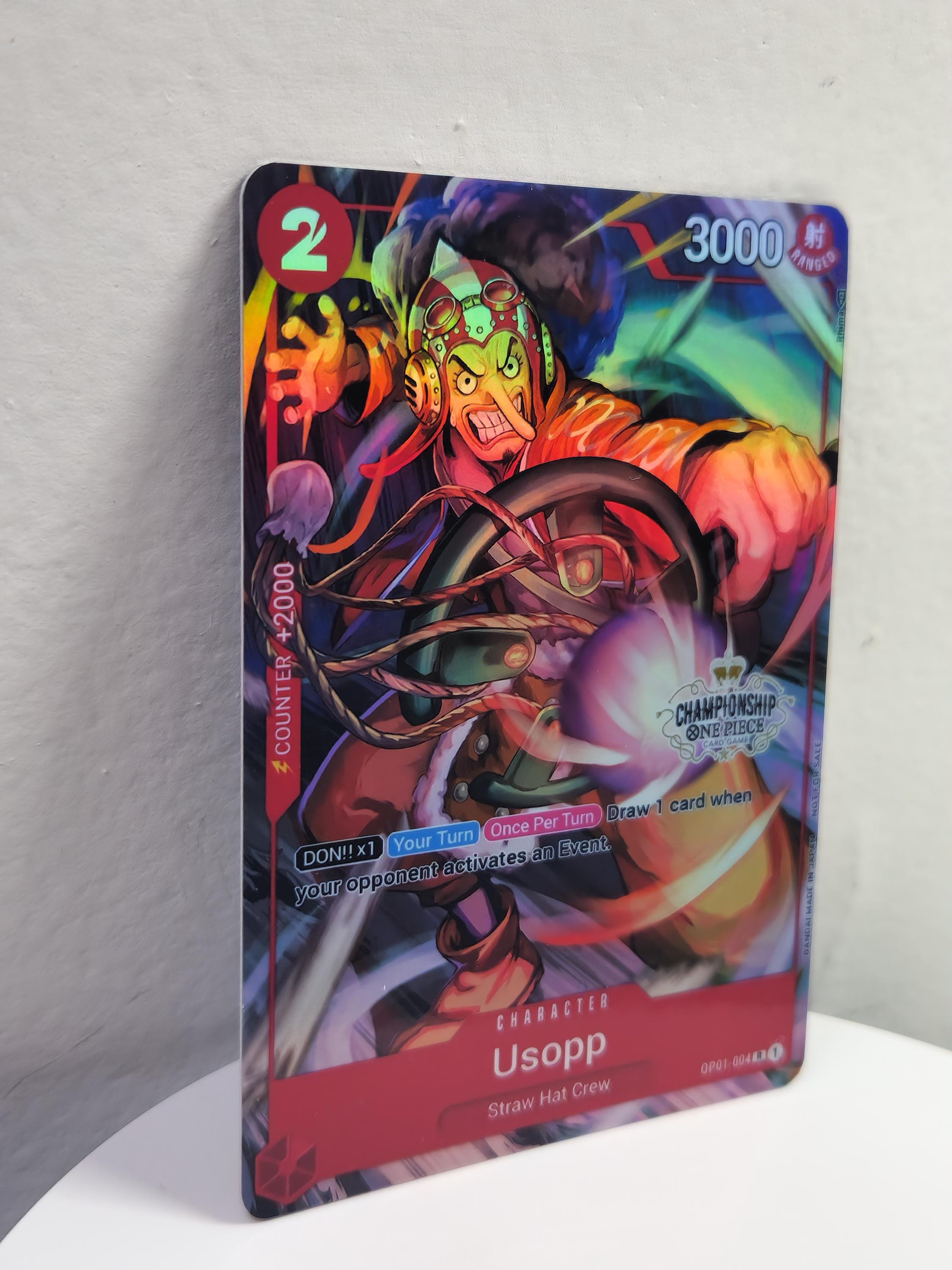 Usopp championship op01-004 One Piece Proxy