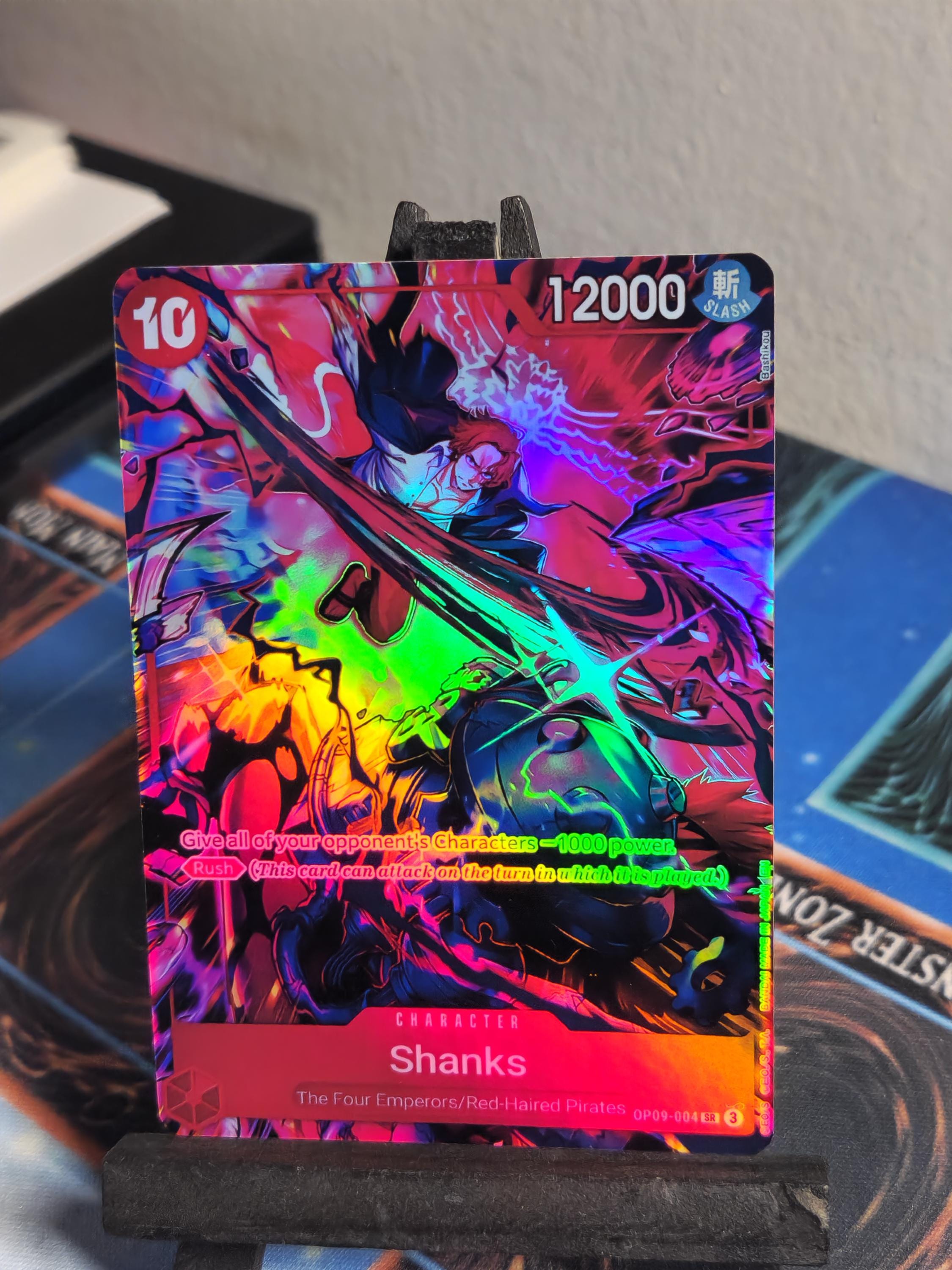 Shanks 2nd Anniversary alt art op09-004 One Piece Proxy