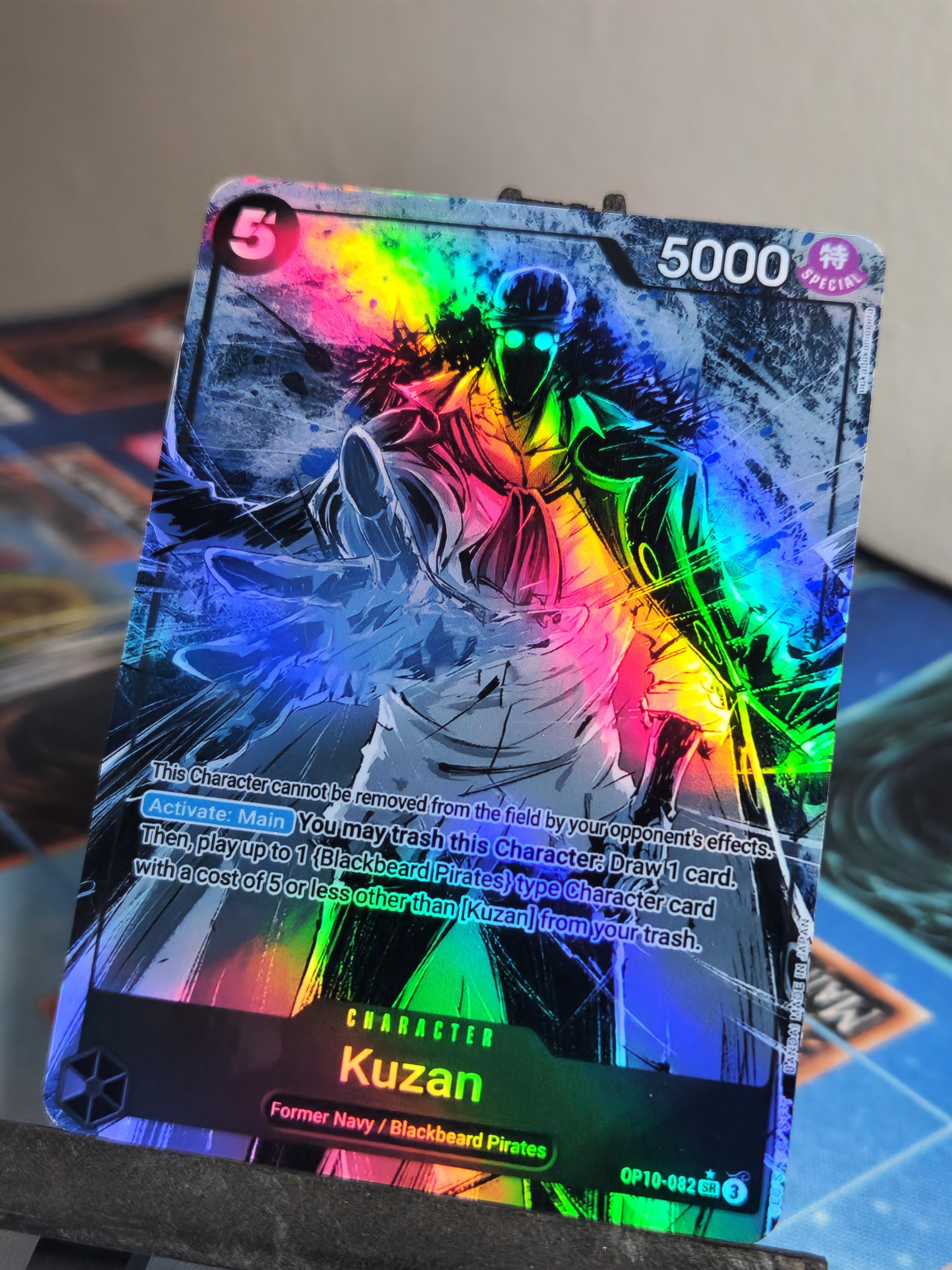 Kuzan alt art OP10-082 One Piece Proxy Card