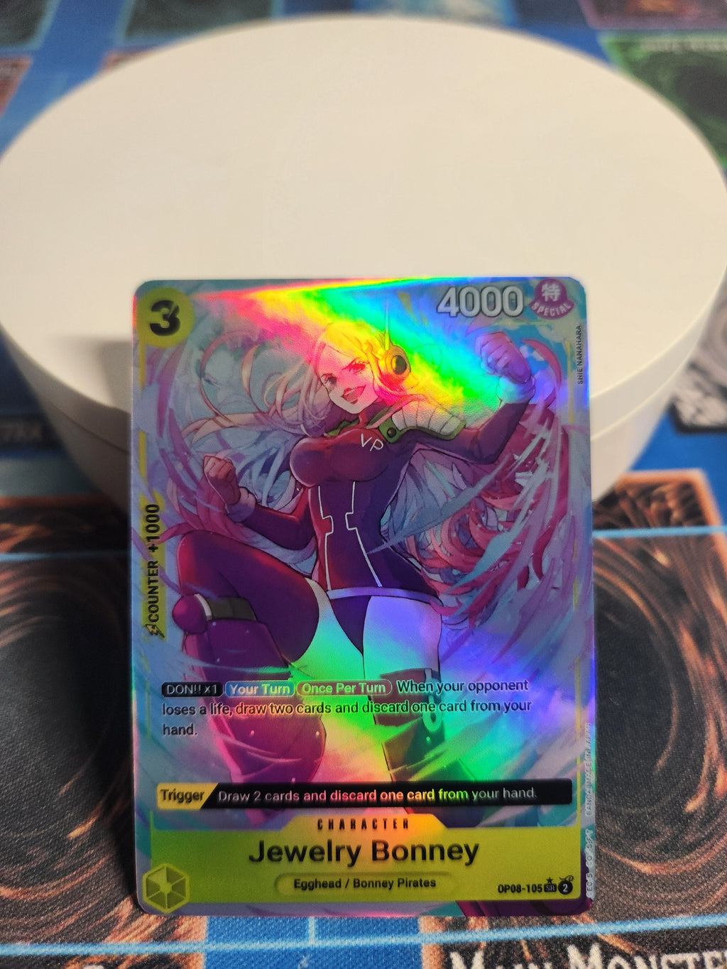 One Piece Jewelry Bonney alt art op08-105 proxy