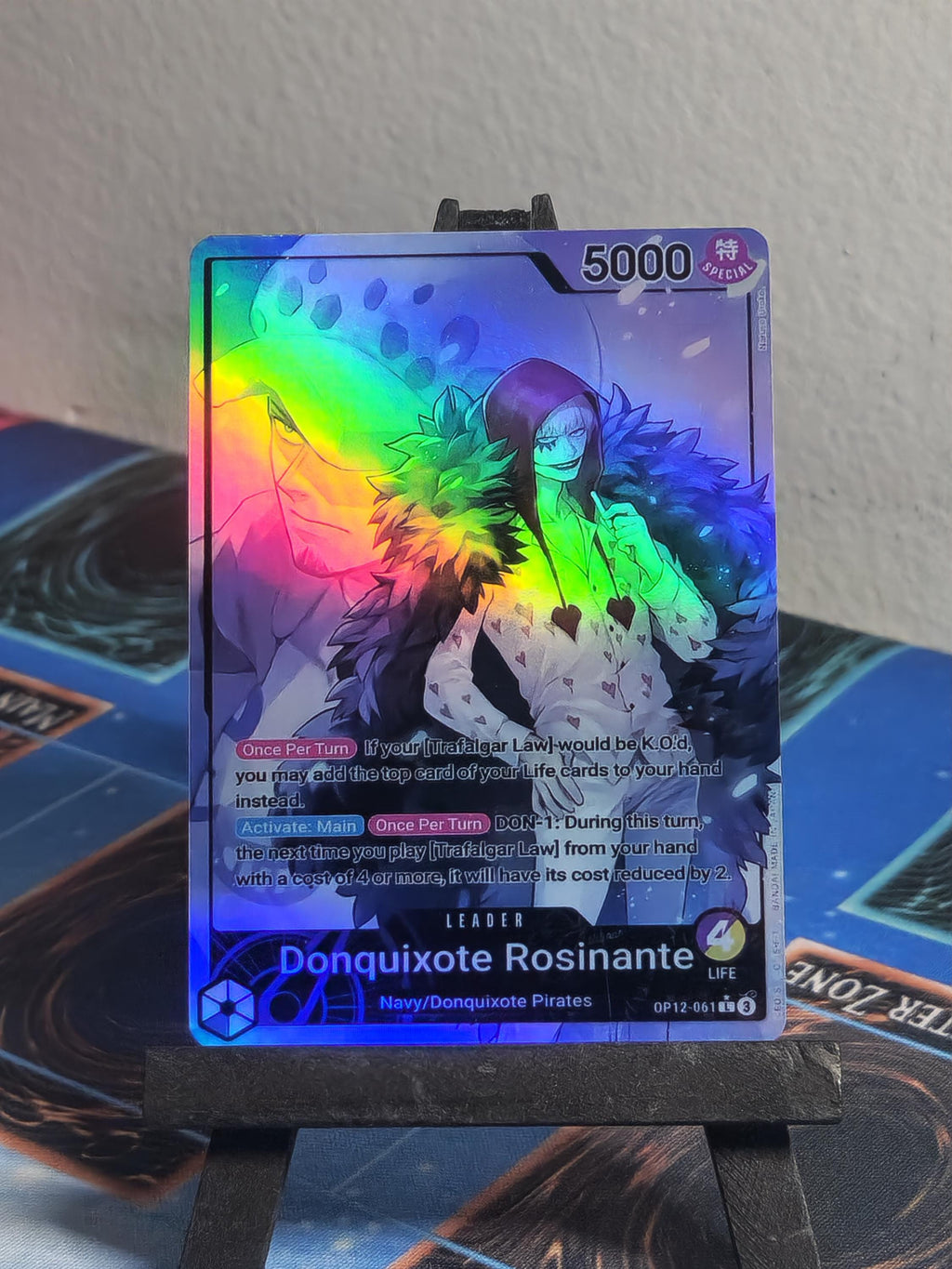 Donquixote Rosinante Leader op12-061 one piece proxy