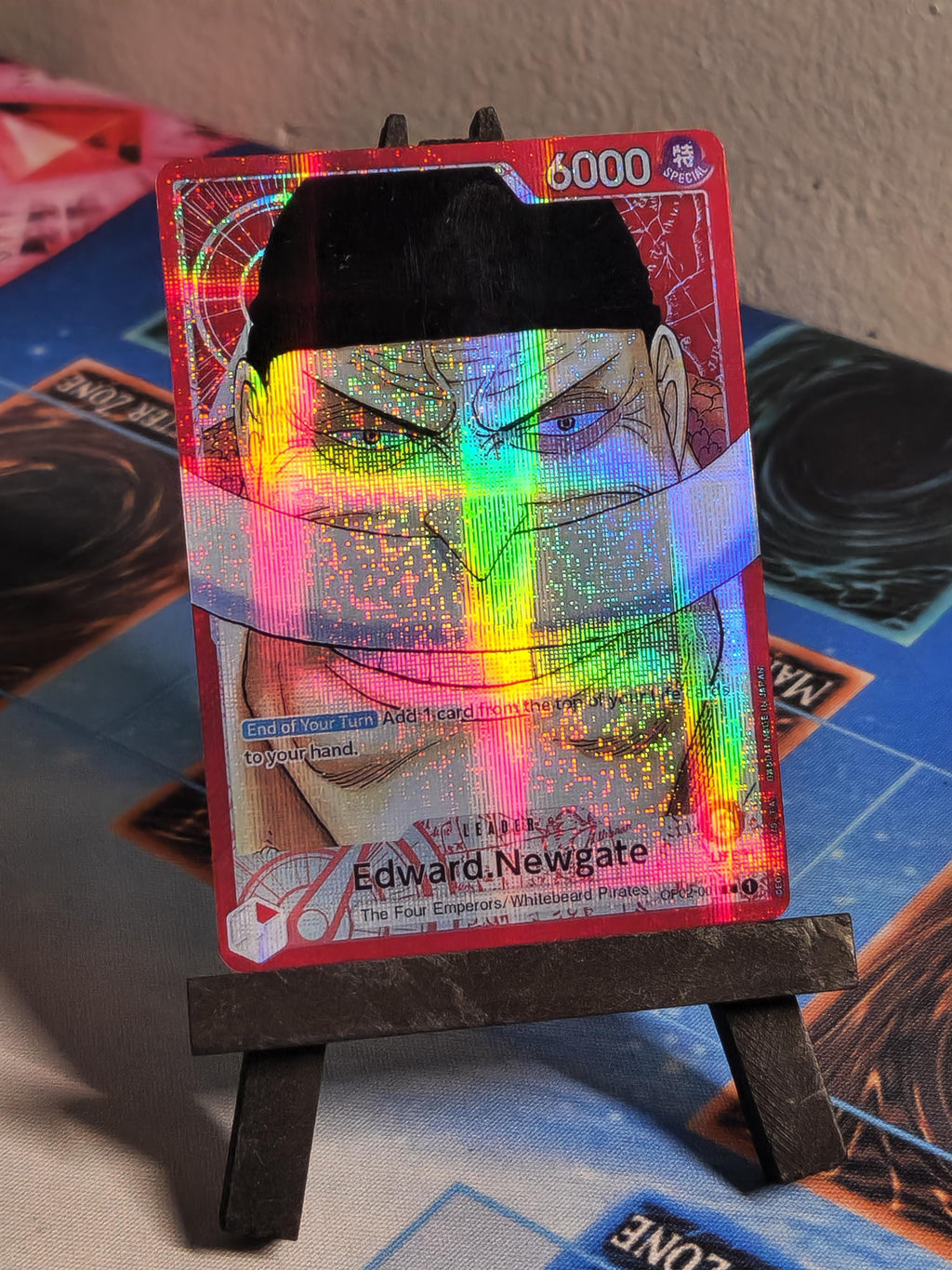 Edward Newgate op02-001  leader One Piece Proxy Card