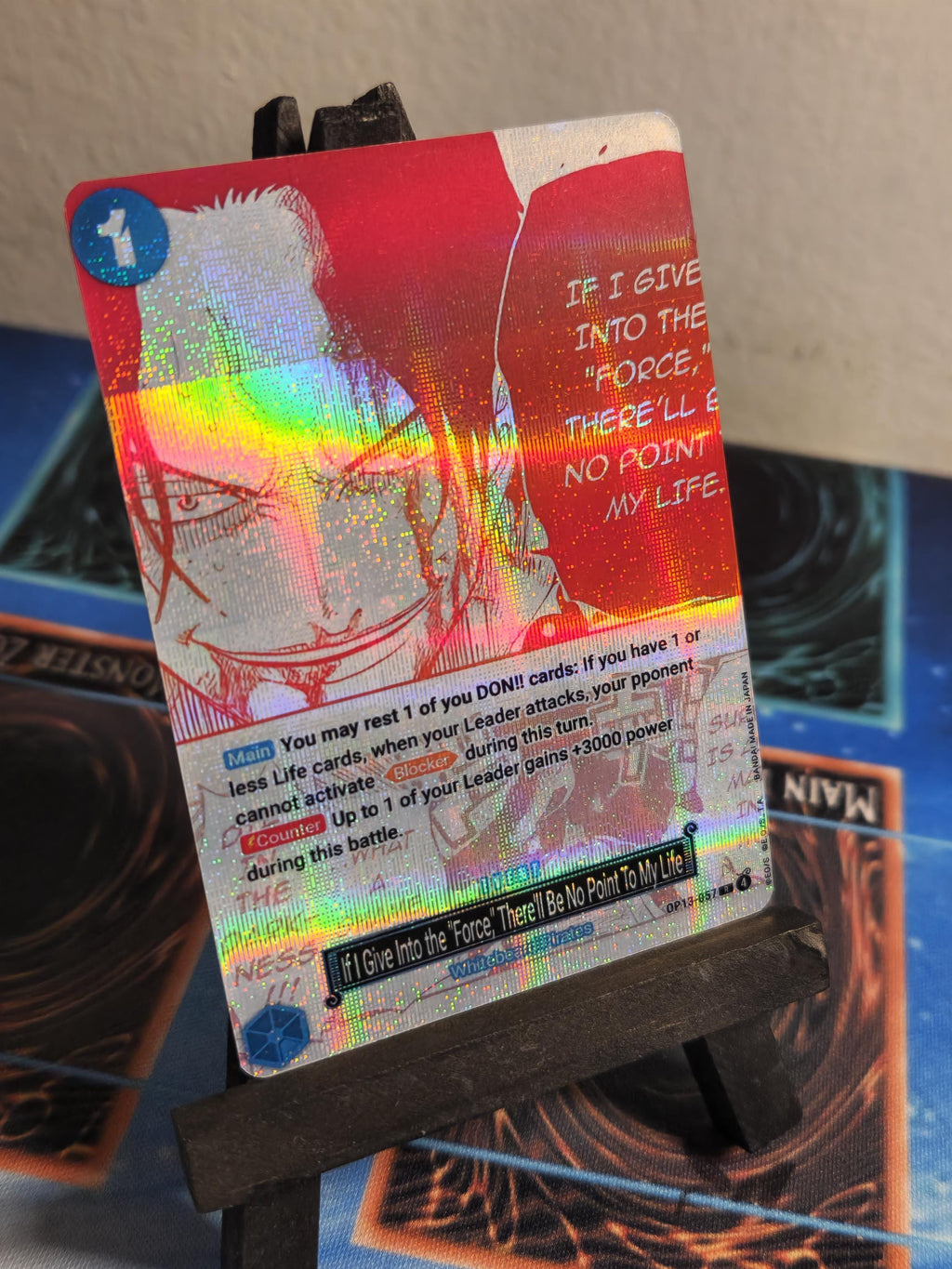 If I Give Into the Force  manga alt art op13-057 One Piece proxy