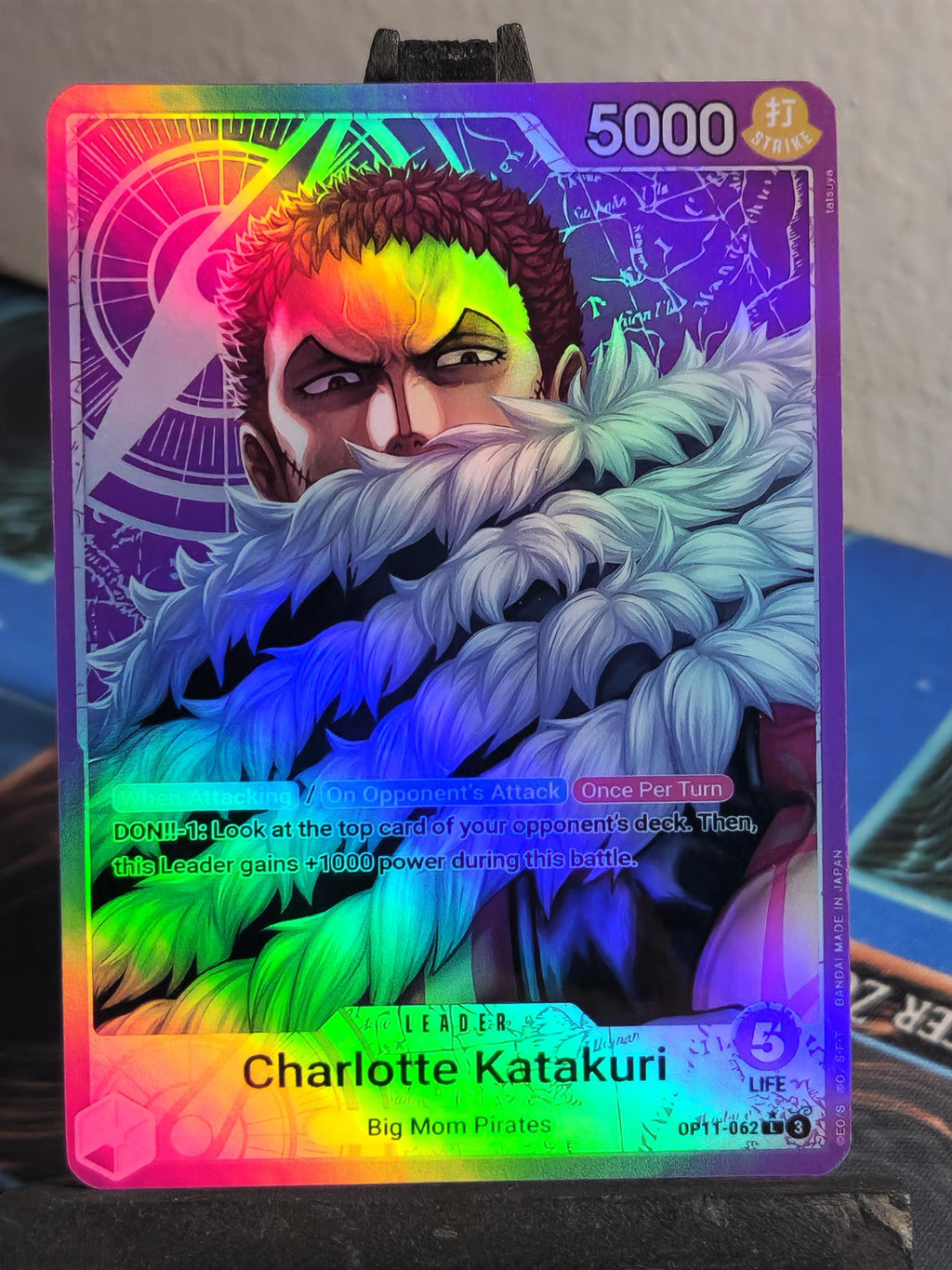 Charlotte Katakuri Leader Alt Art OP11-062 One Piece Proxy