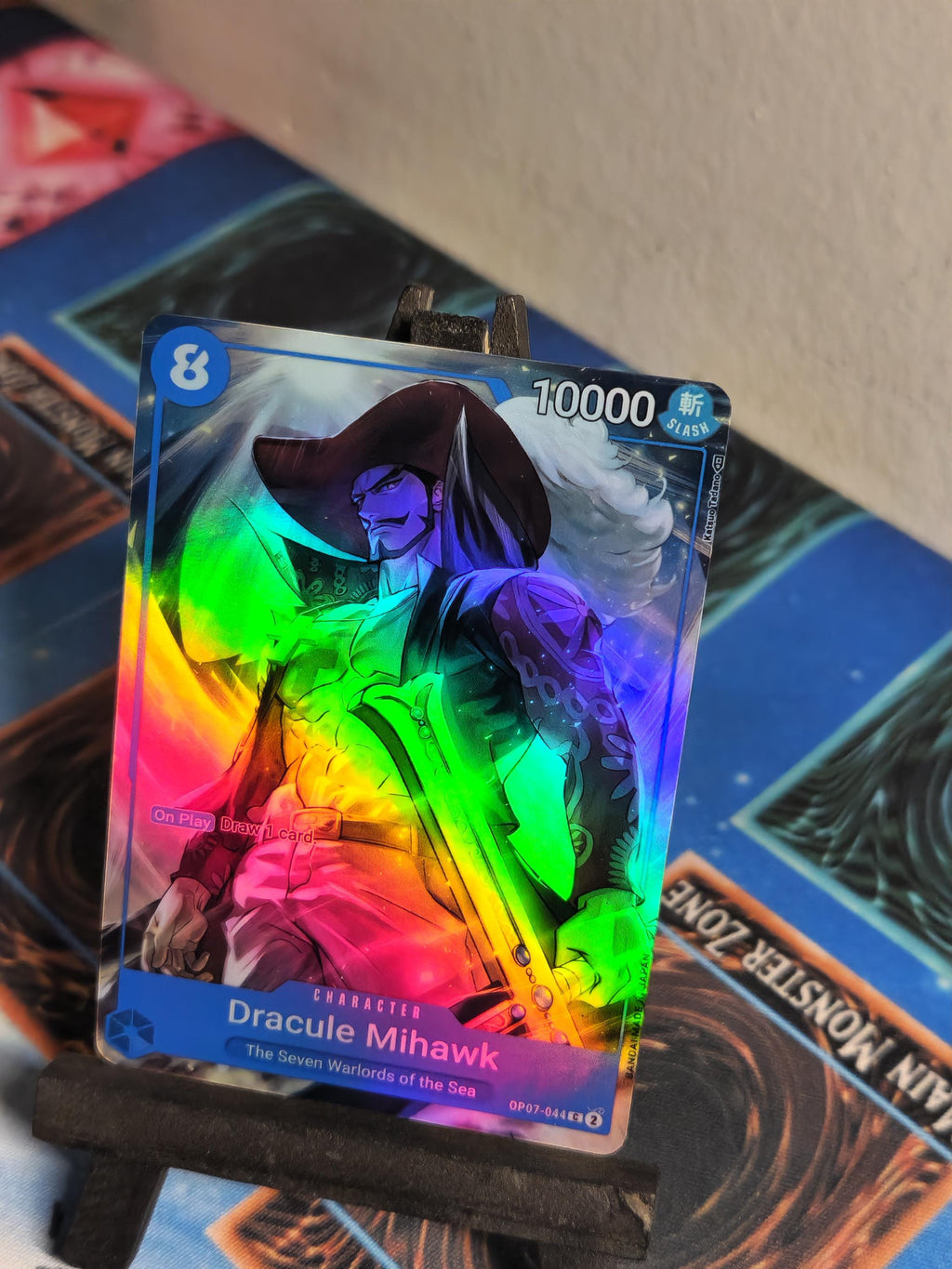 Dracule Mihawk 2nd Anniversary alt art op07-044 One Piece proxy