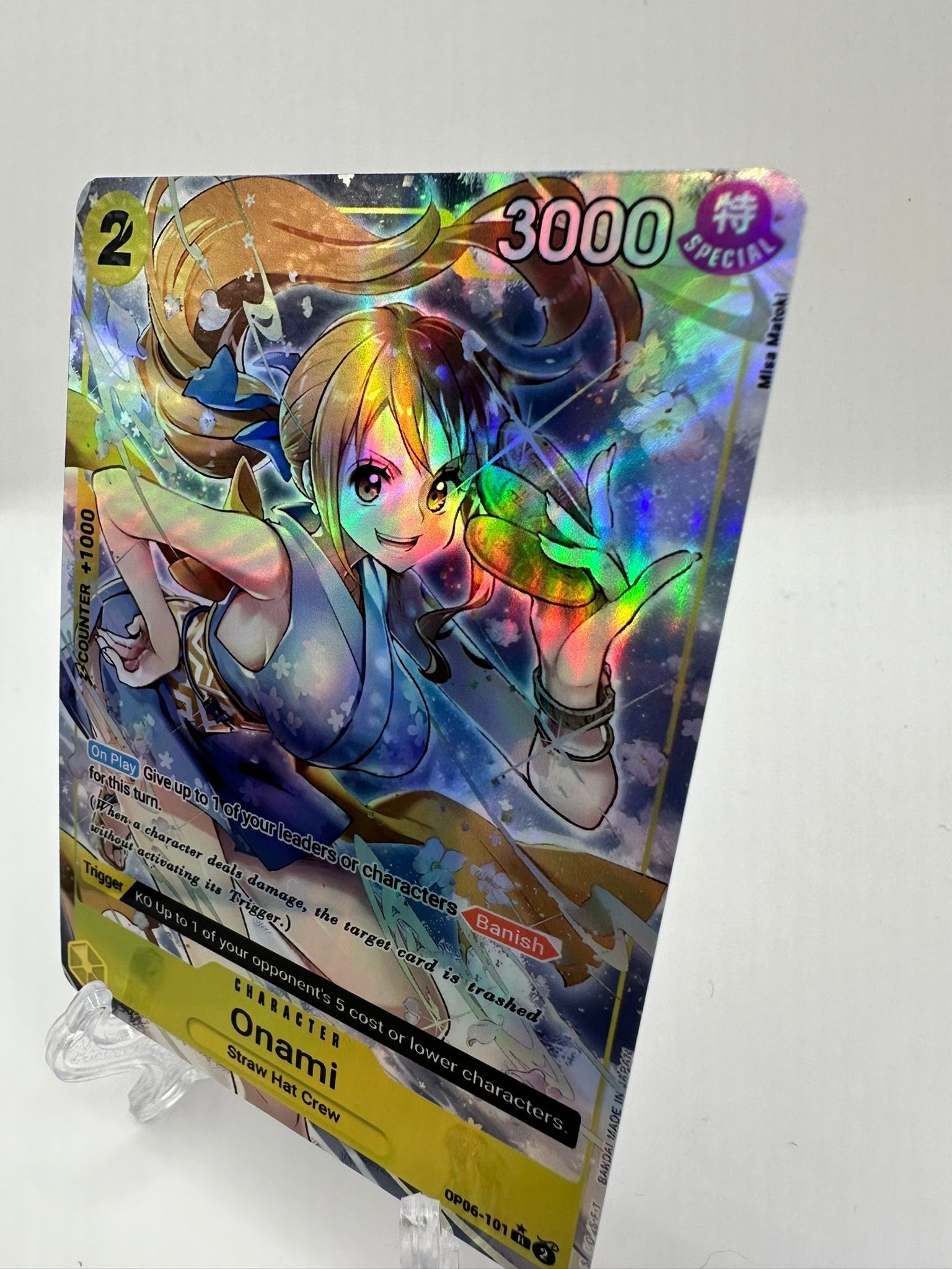 O-Nami alt art op06-101 One Piece Proxy