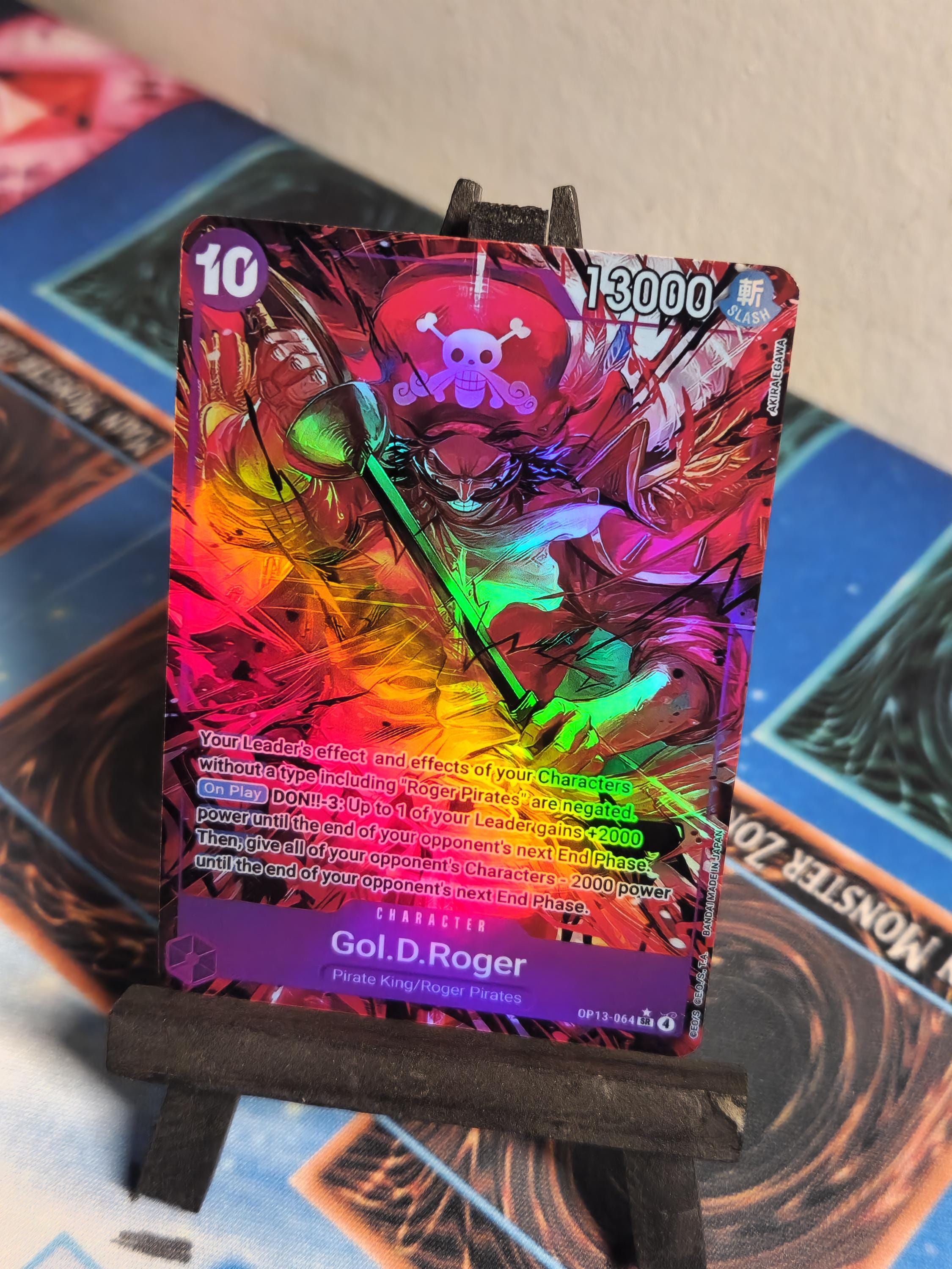 Gol D Roger alt art op13-064 One Piece proxy