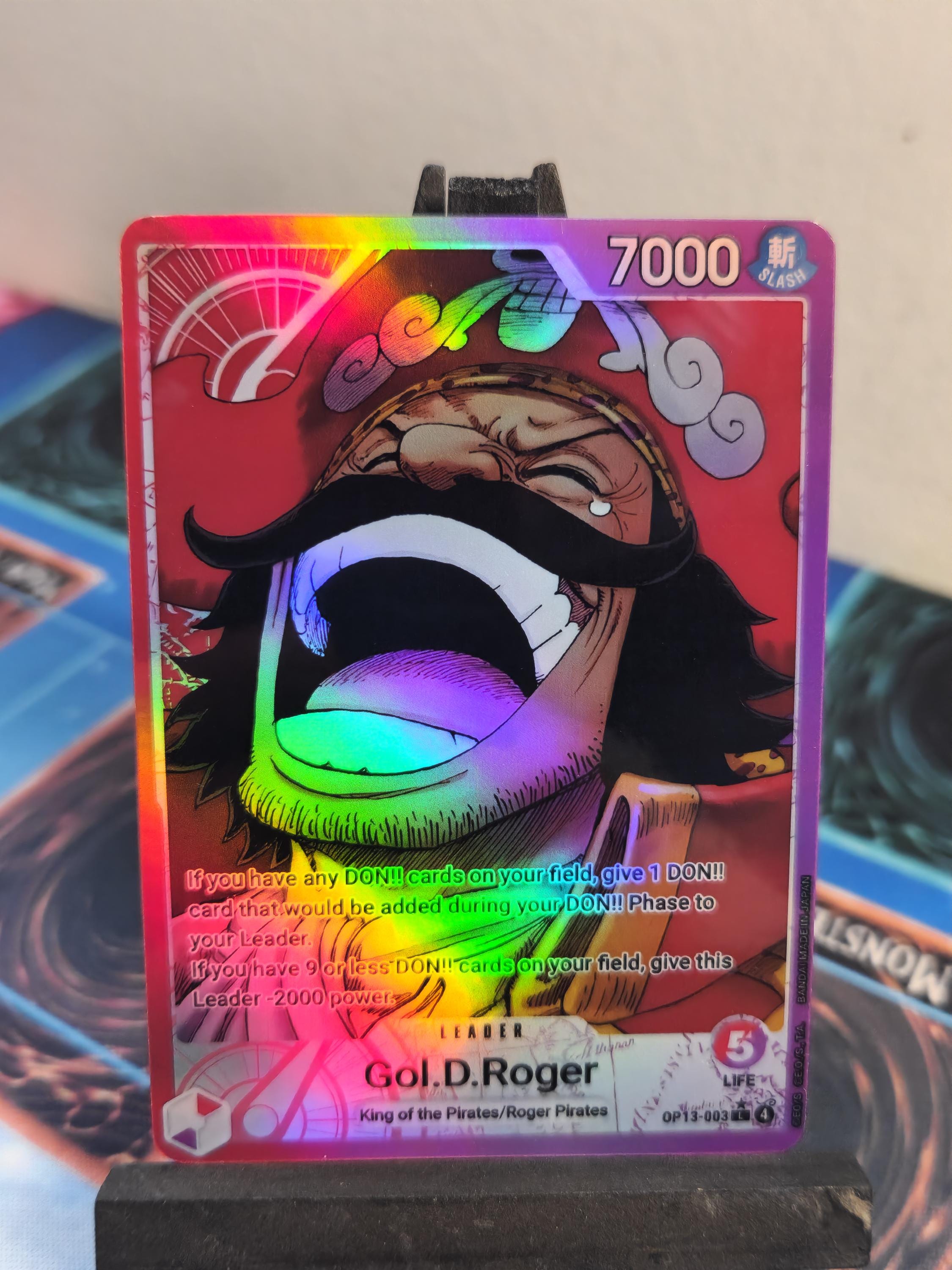 Gol D Roger Leader alt art op13-003 One Piece proxy