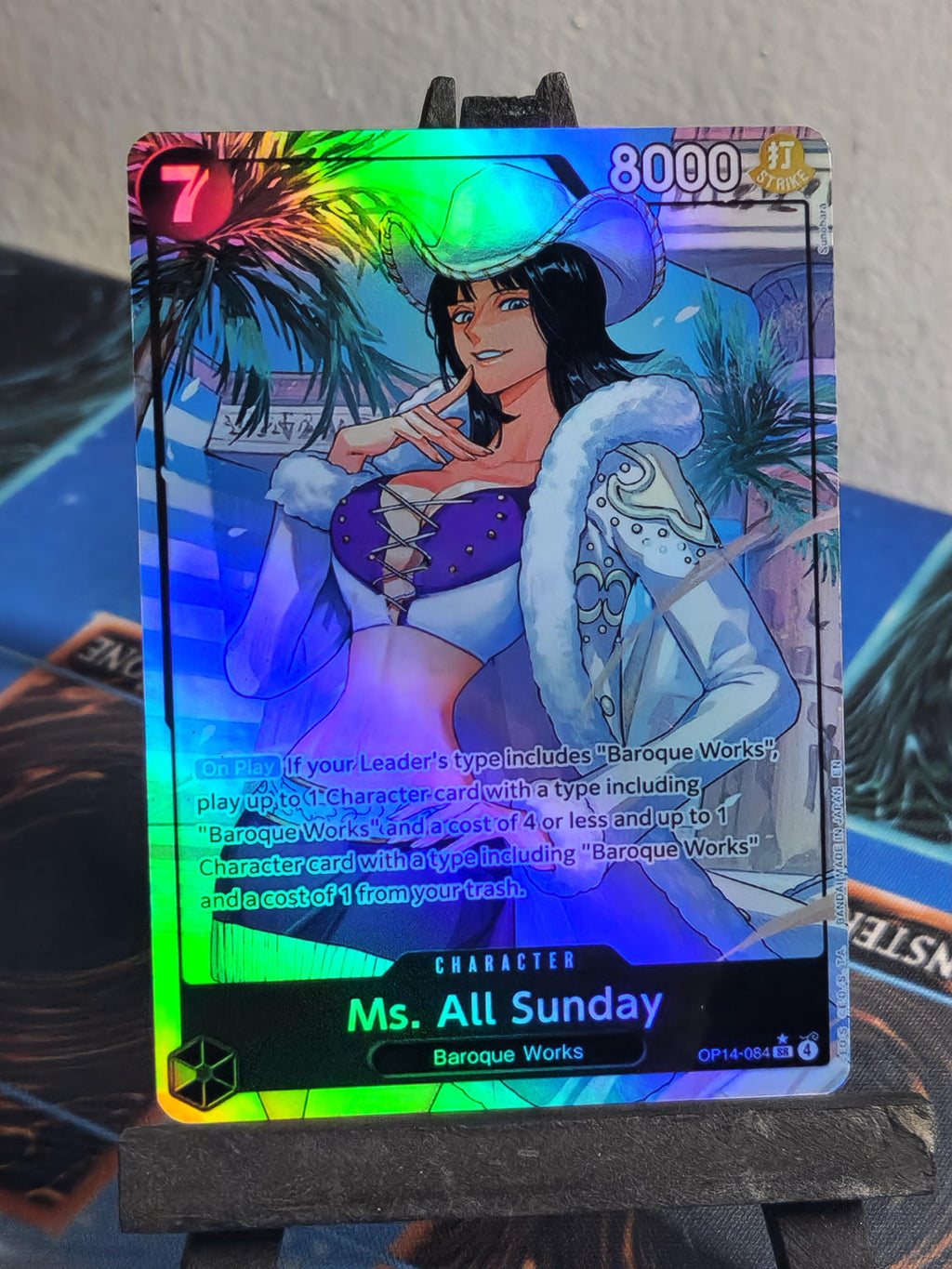 Ms. All Sunday alt art op14-084 One Piece proxy