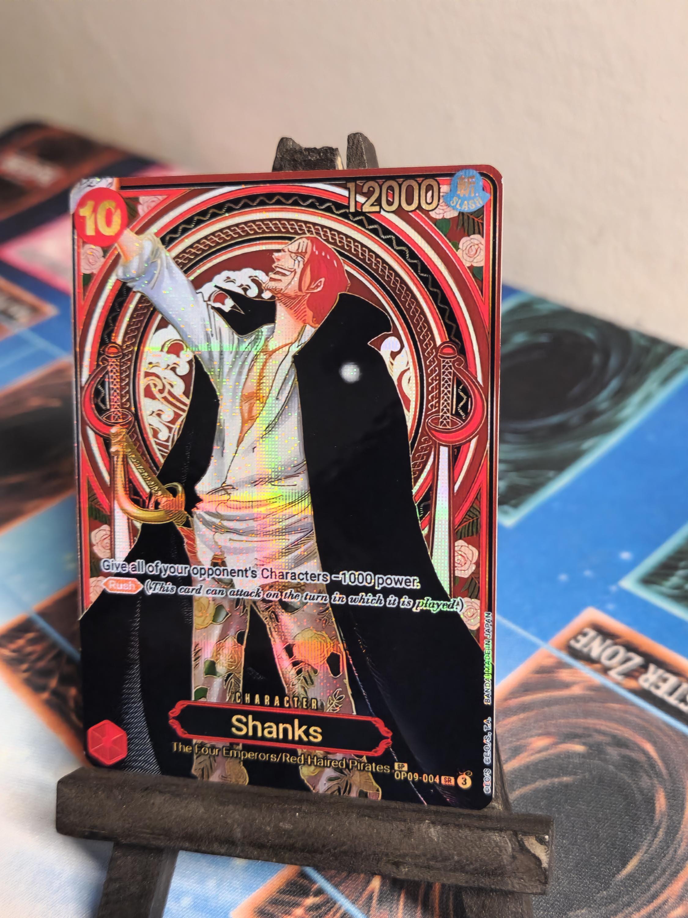 Shanks SP1 alt art op09-004 One Piece Proxy op13