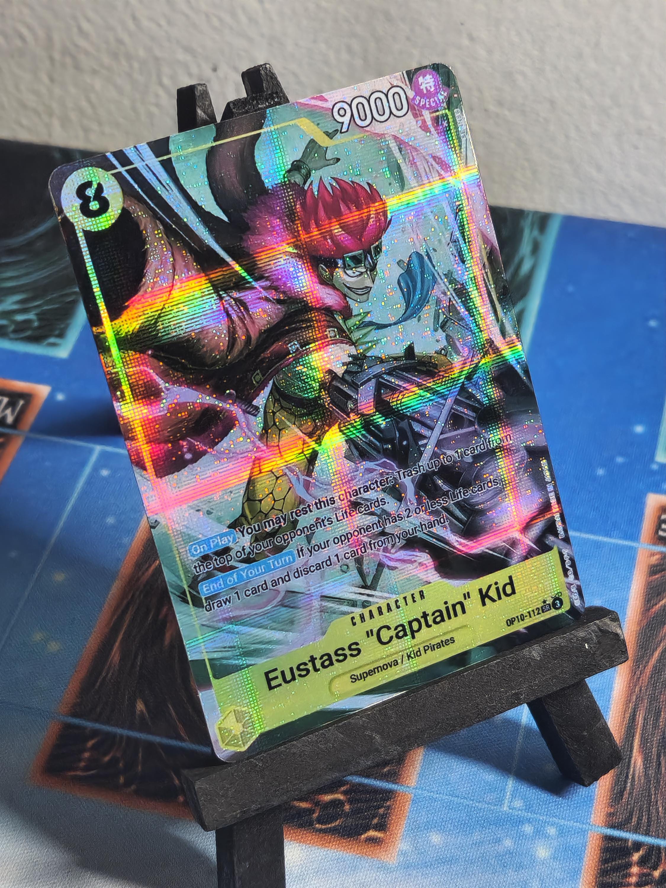 Eustass "Captain" Kid alt art OP10-112 One Piece Proxy Card